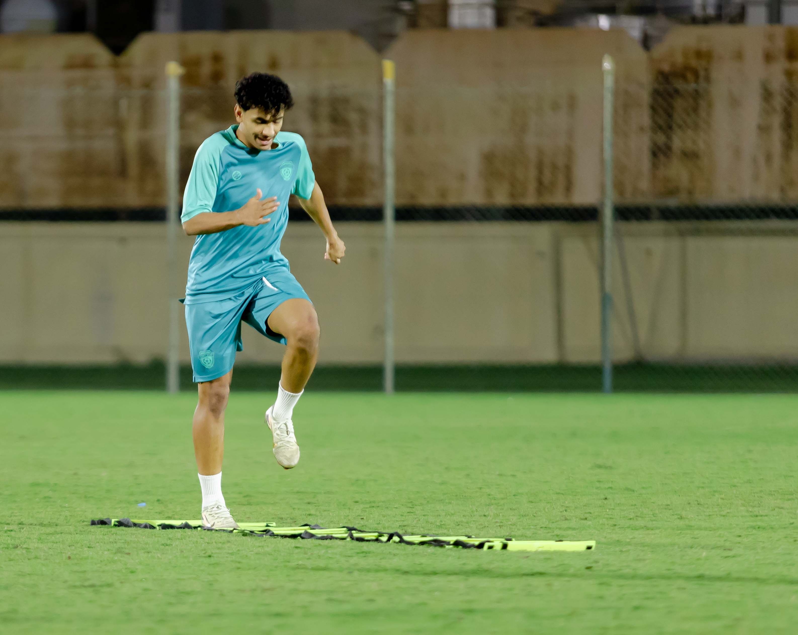 الفيحاء تحت 21 عامًا يُجري تمرينه الرئيس استعدادًا لملاقاة القادسية .