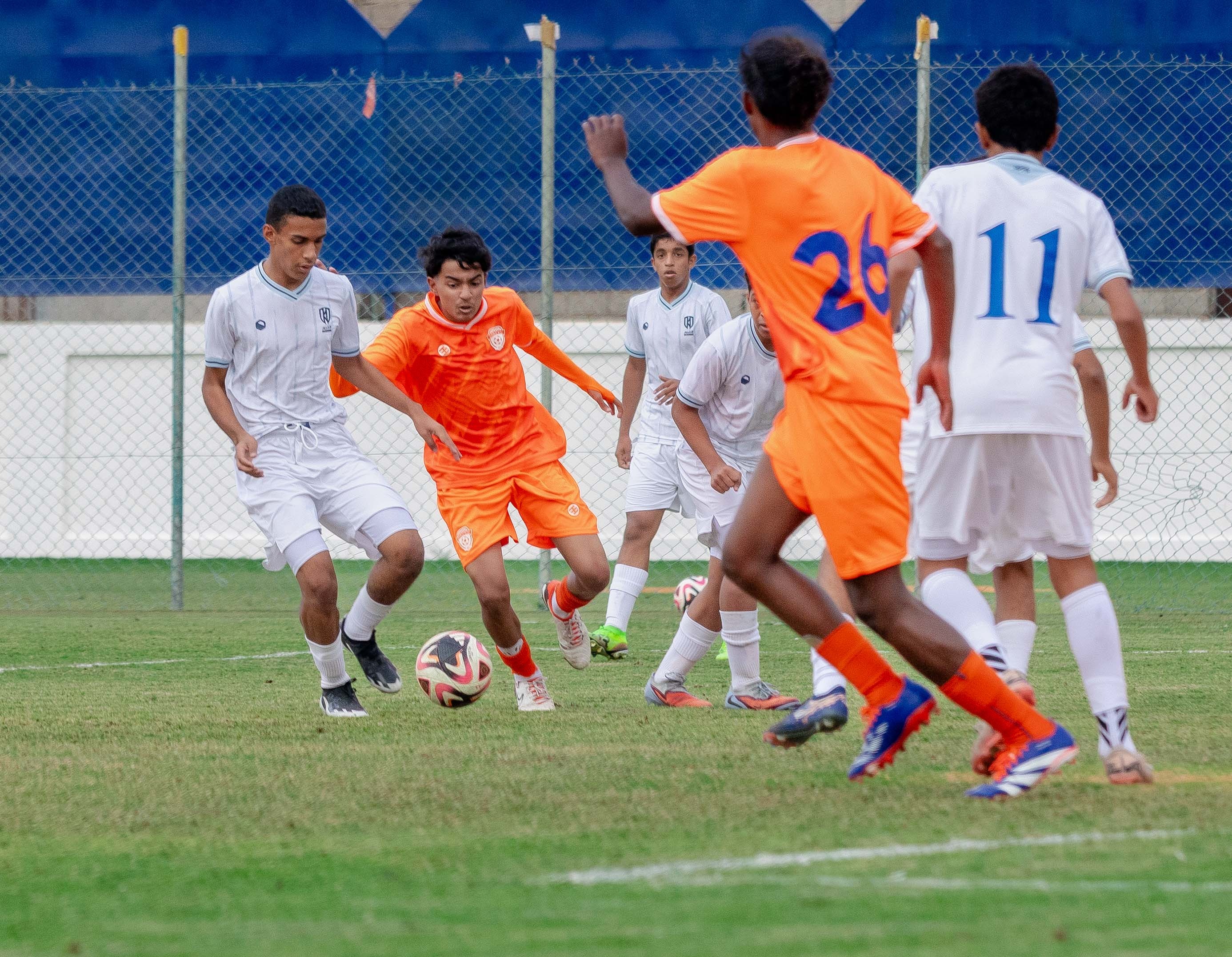 الفيحاء تحت ١٥ سنة يكسب لقاء نظيره نادي الأخدود