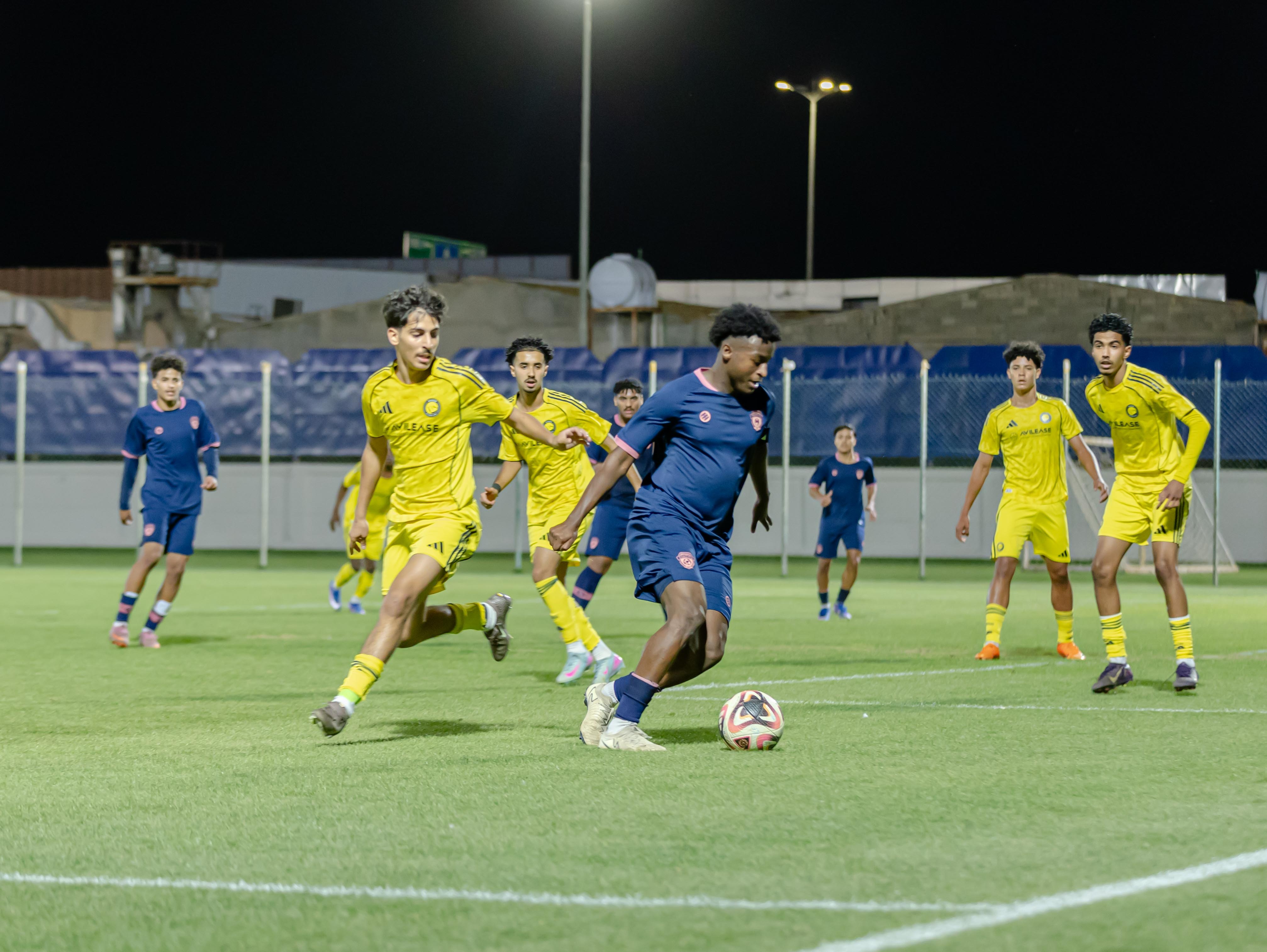 الفيحاء تحت 16 سنة يخسر لقاء نظيره نادي النصر