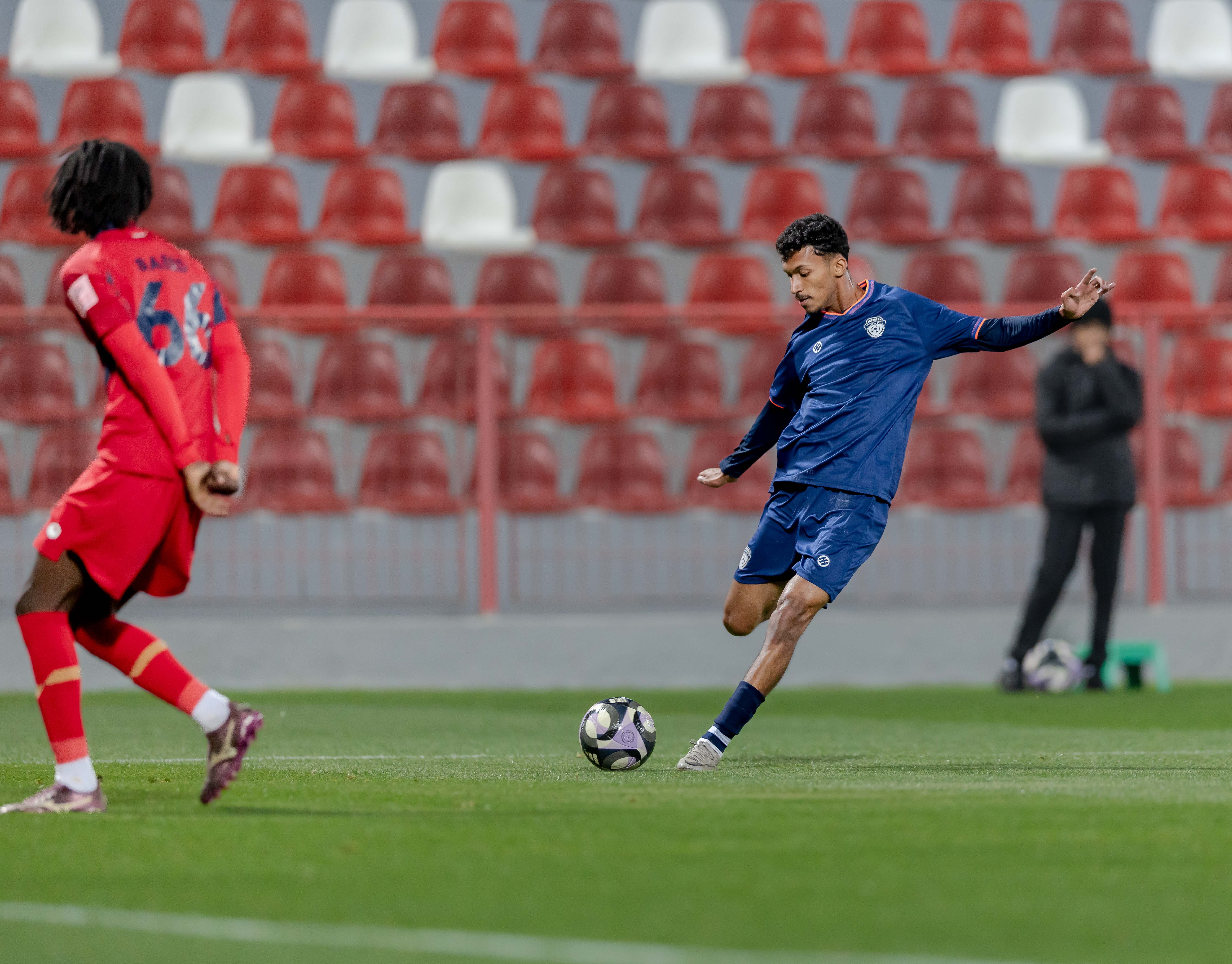 الفيحاء تحت 21 عامًا يتعادل مع نظيره ضمك ضمن الجولة الثالثة عشر من دوري جوي للنخبة U21 .