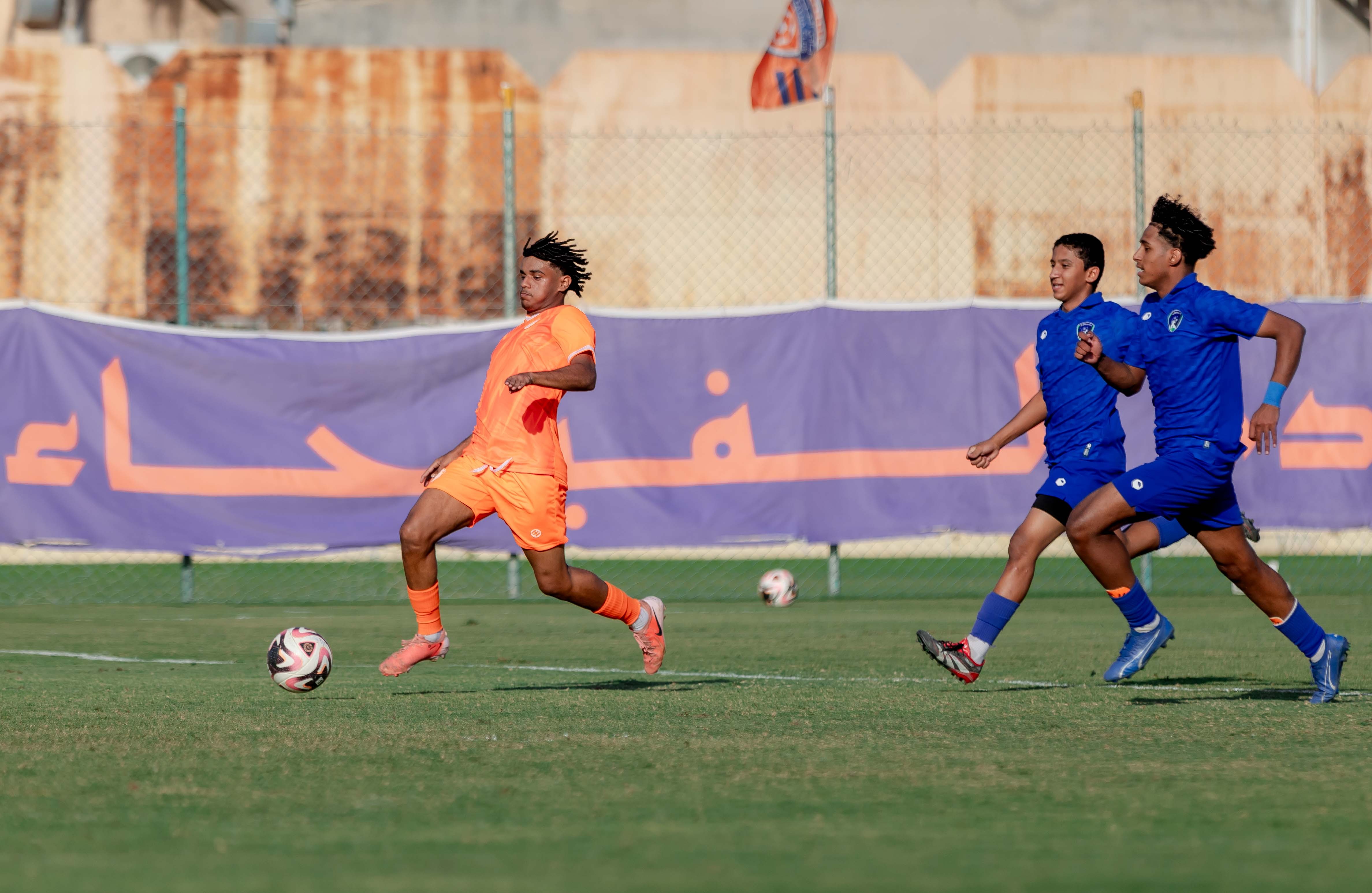 الفيحاء تحت 17 سنة يكسب لقاء نظيره نادي الشعلة بستة أهداف