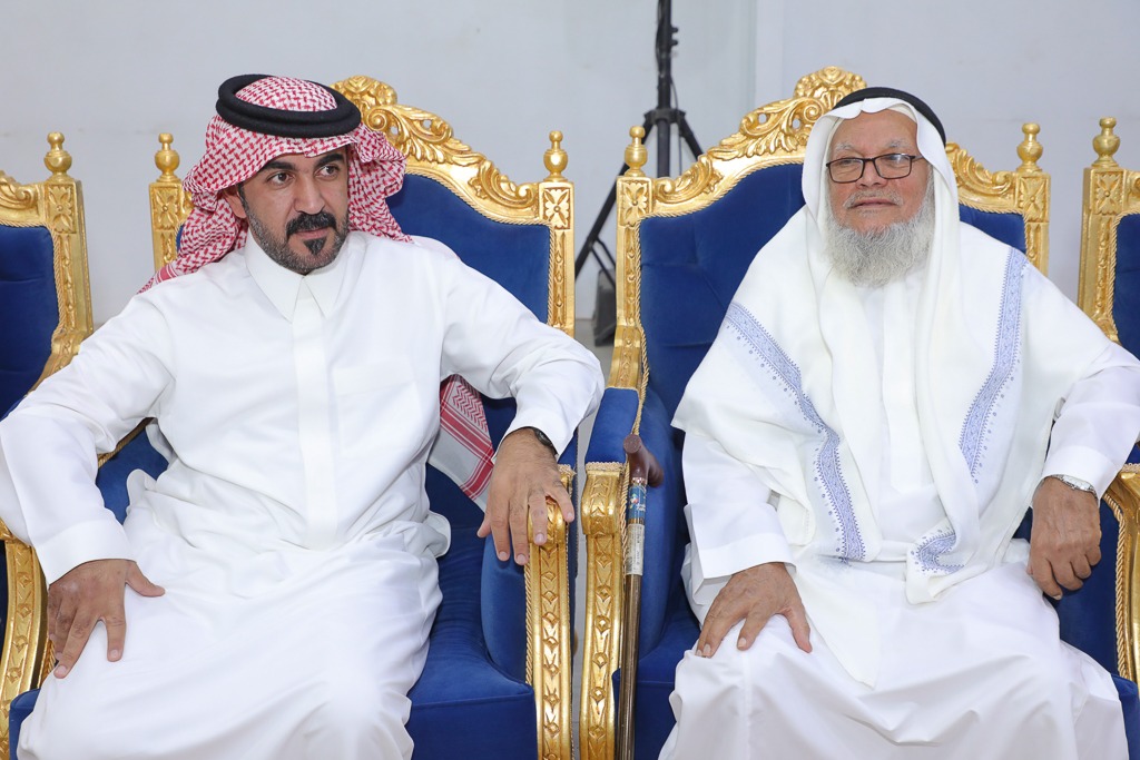 وسط حضور كبير من أهالي المجمعة ومحبي النادي الفيحاء يقيم حفل المعايدة السنوي