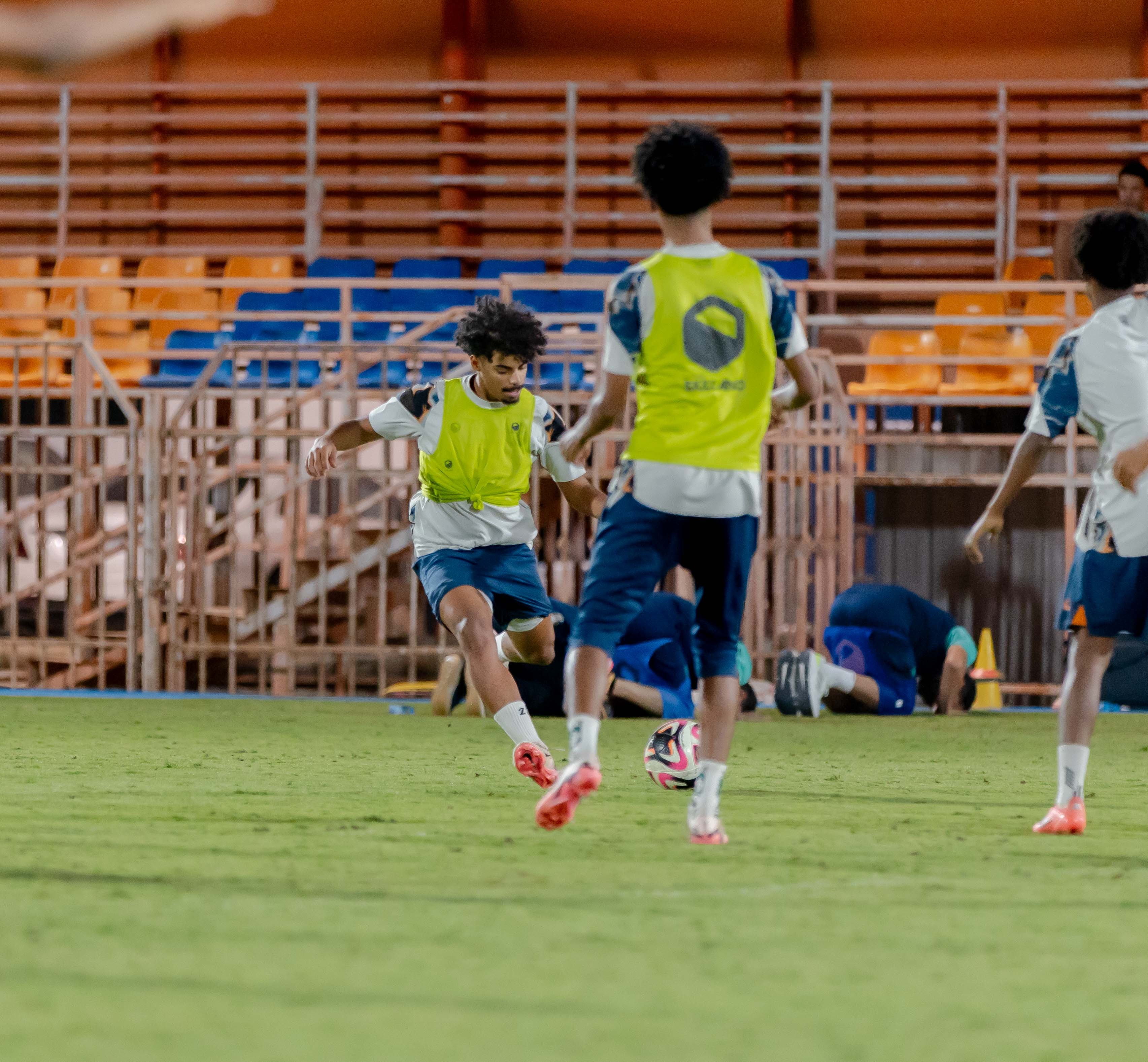 الفيحاء تحت 18 سنة يجري تمرينه الرئيس لمواجهة نظيره نادي الاتحاد