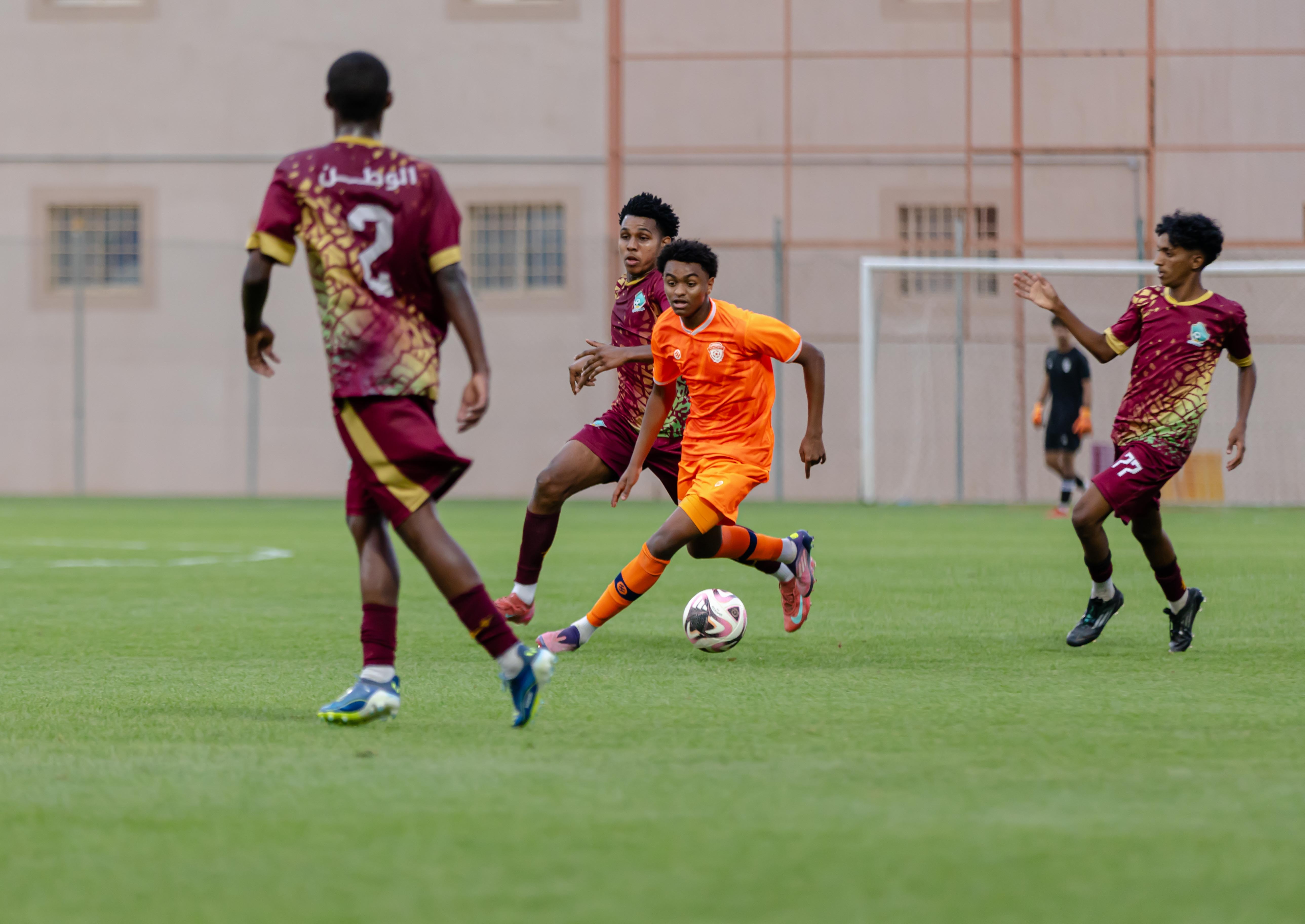 الفيحاء تحت 18 سنة يخسر لقاء نظيرة نادي الوطن