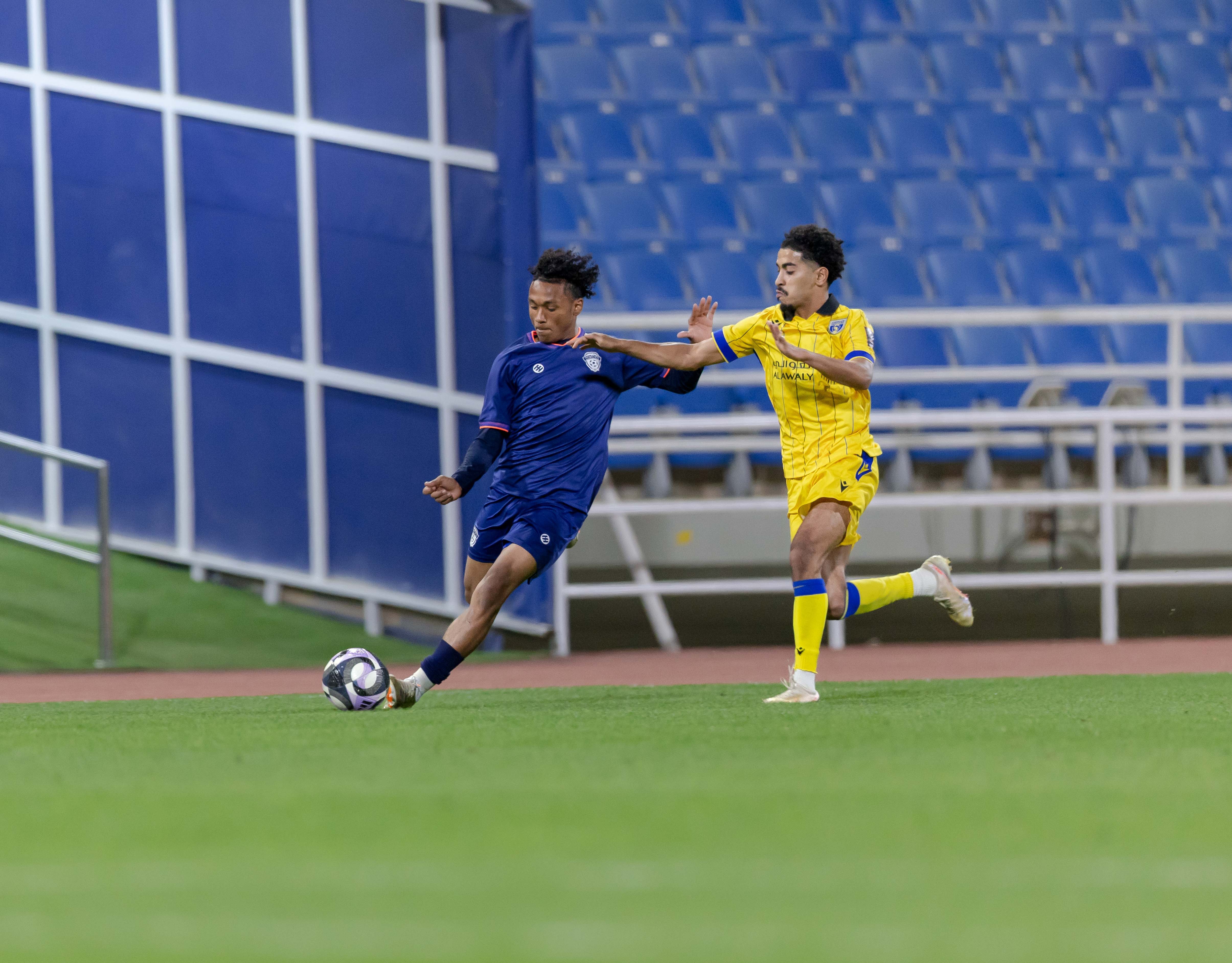الفيحاء تحت 21 عامًا يكسب لقاء نظيره التعاون ضمن الجولة الخامسة عشر من دوري جوي للنخبة U21 .
