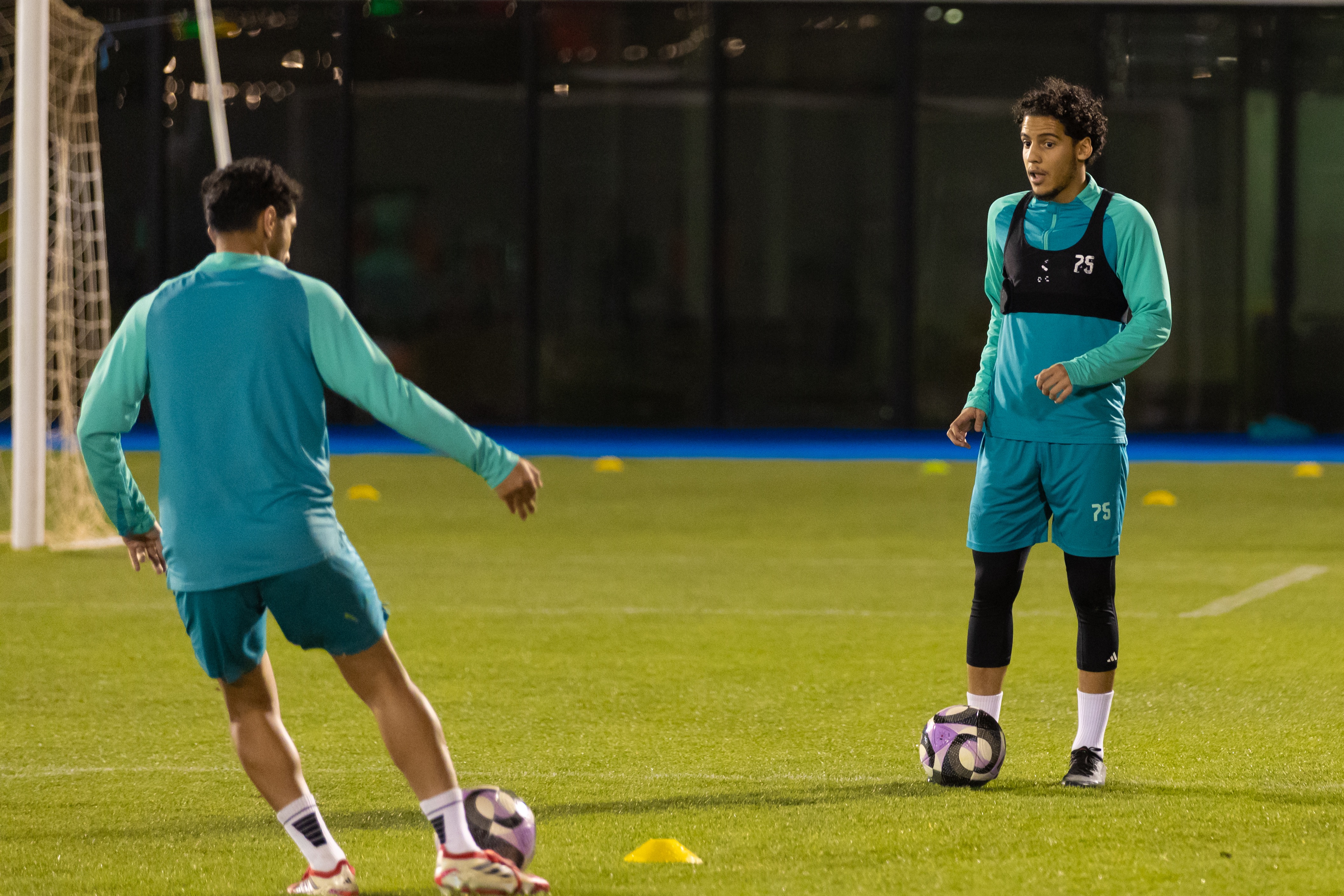 الفيحاء يجري مرانه الرئيس استعداداً لمواجهة الإتفاق