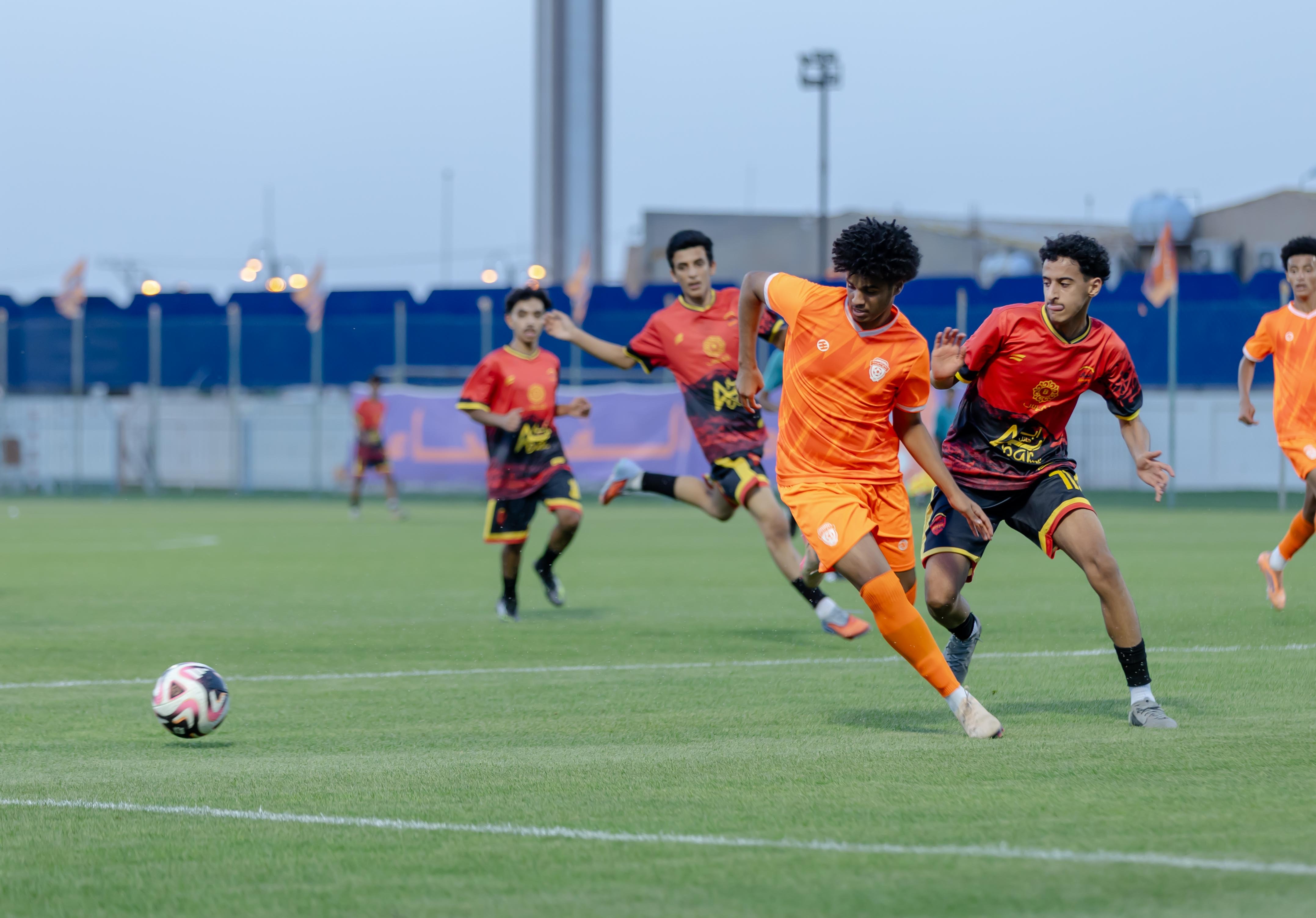 الفيحاء تحت 17 سنة يكسب لقاء نظيرة نادي الريان