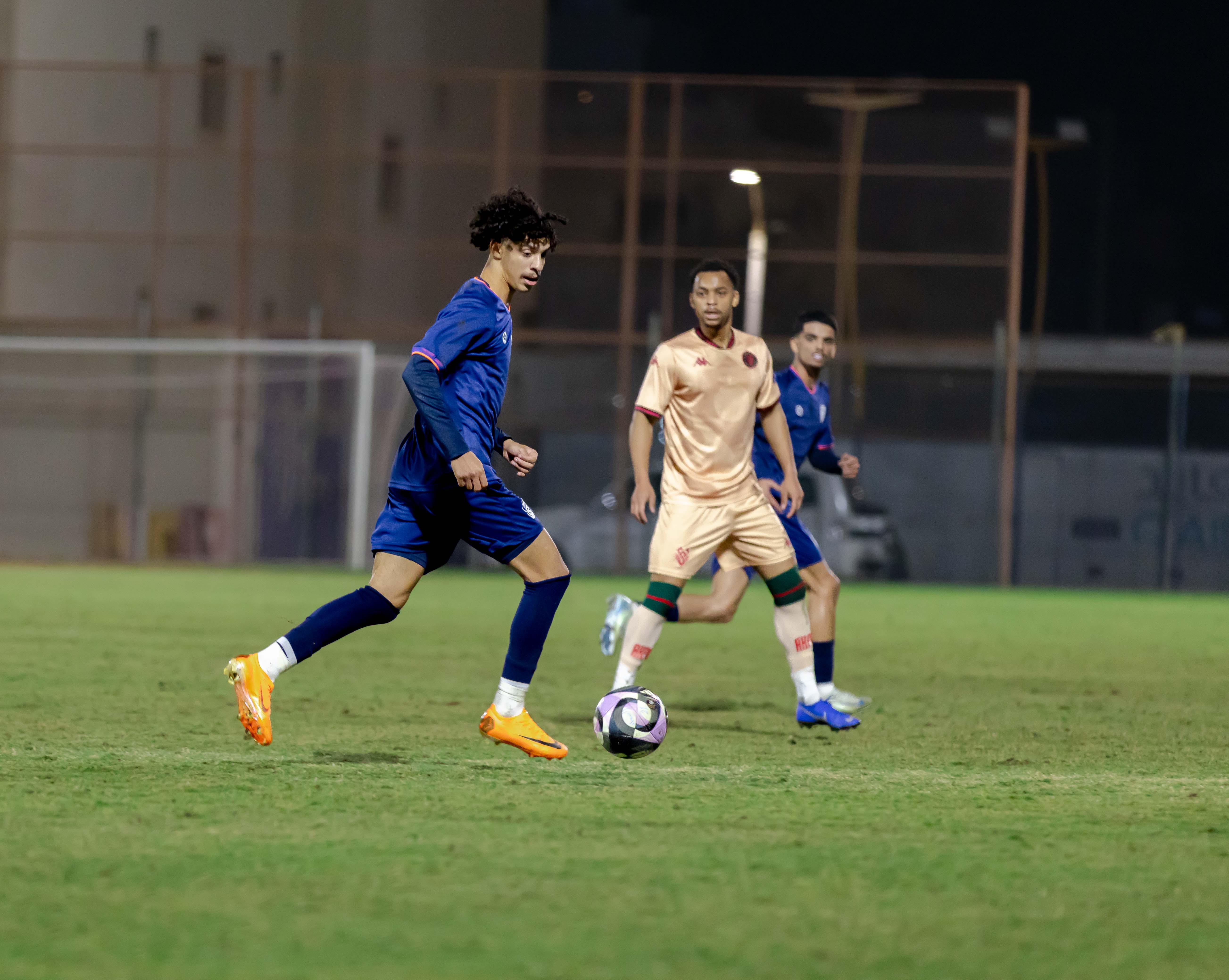 الفيحاء تحت 21 عامًا يتعادل مع نظيره الخلود ضمن الجولة التاسعة من دوري جوي للنخبة U21 .