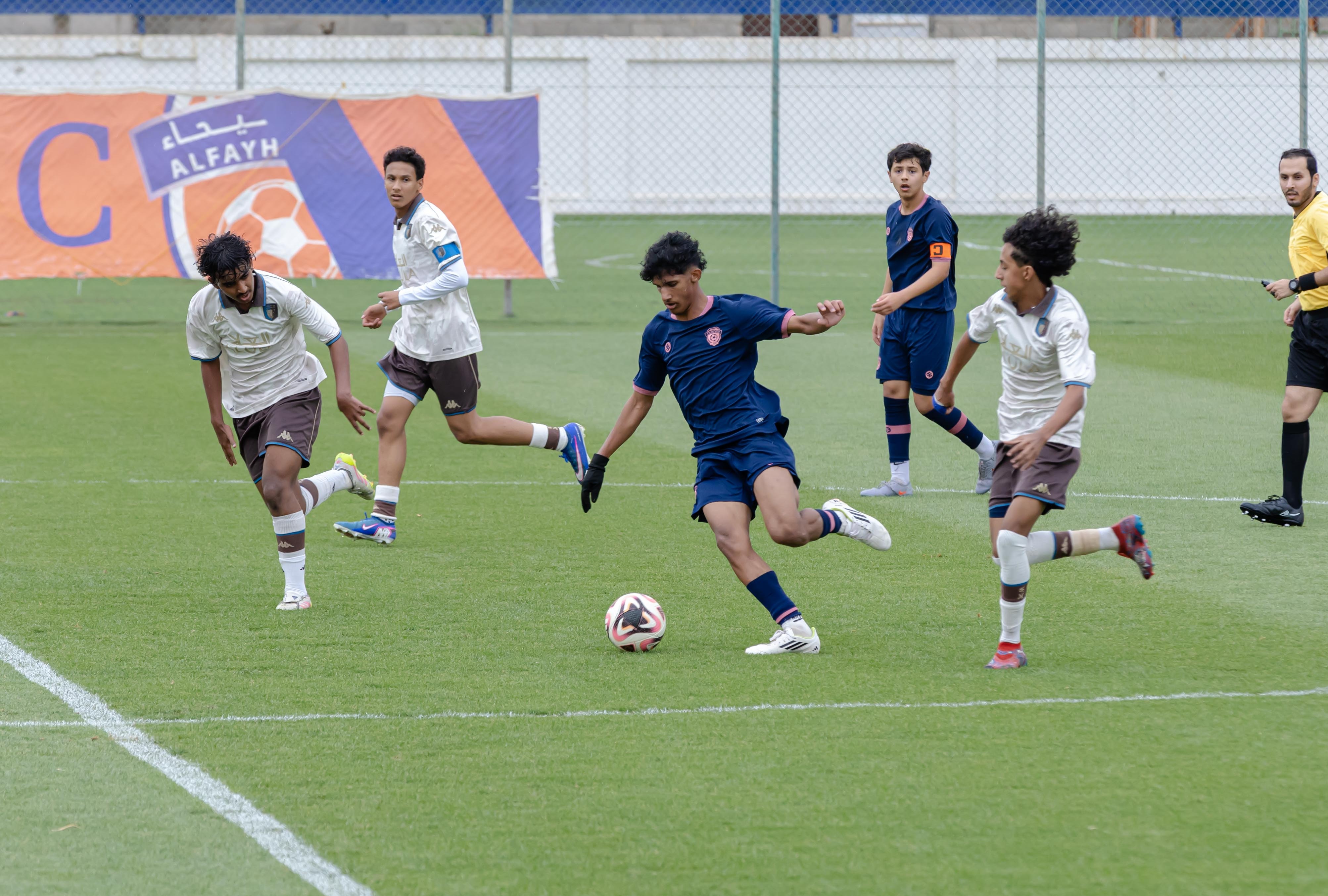 الفيحاء تحت 15 سنة يكسب لقاء نظيره نادي العلا