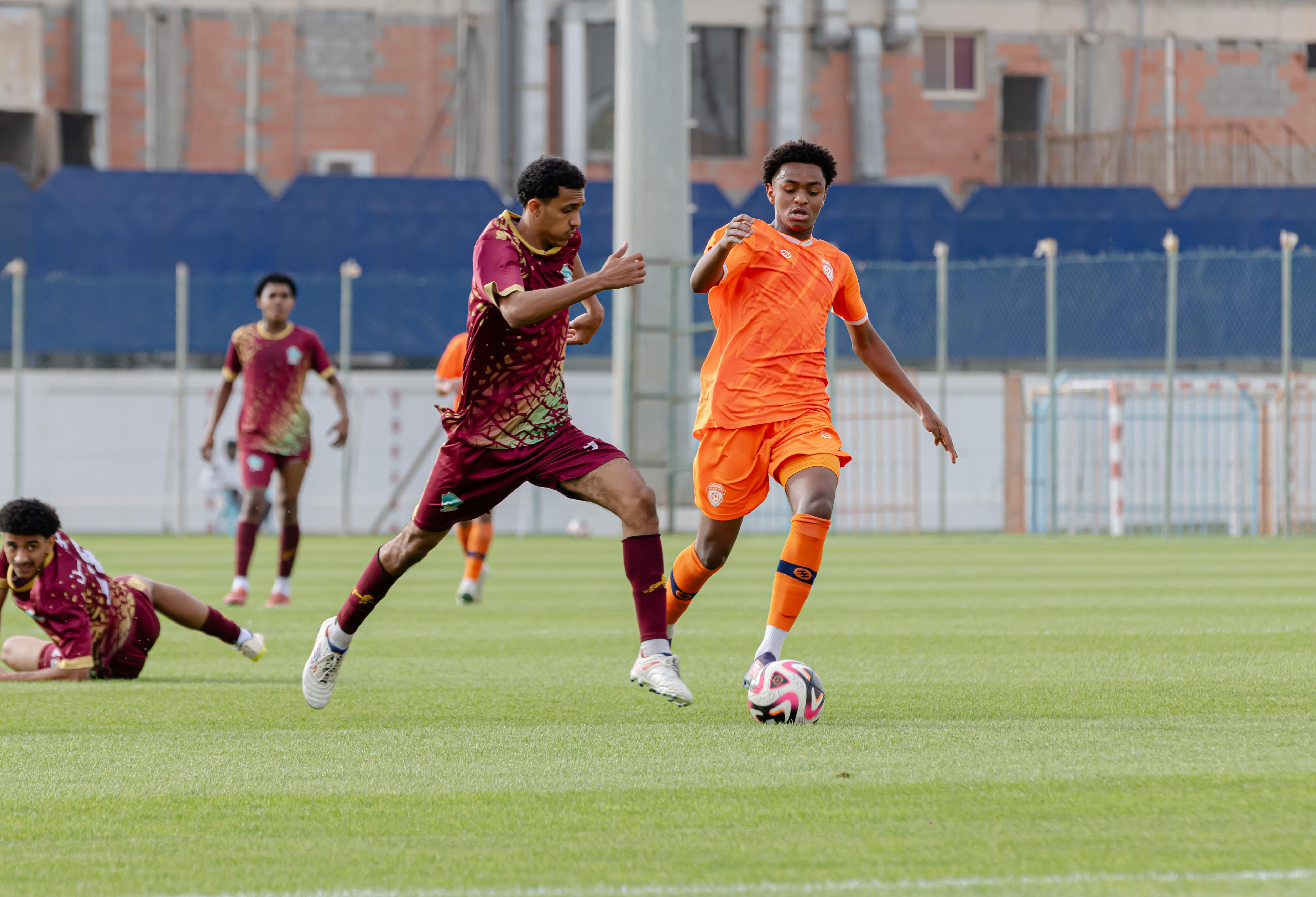 الفيحاء تحت 18 سنة يخسر لقاء نظيرة نادي الوطن