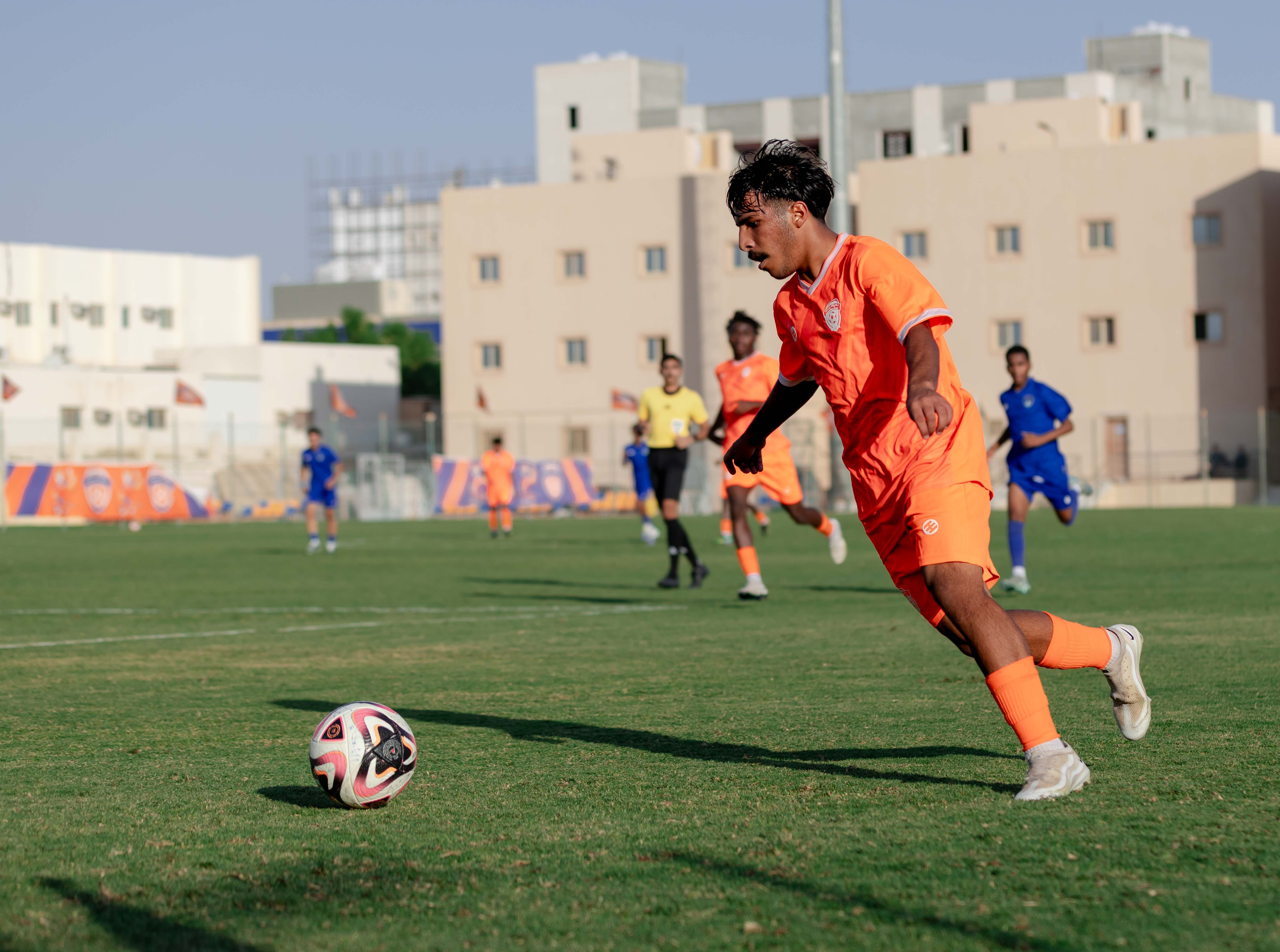 الفيحاء تحت 17 سنة يكسب لقاء نظيره نادي الشعلة بستة أهداف