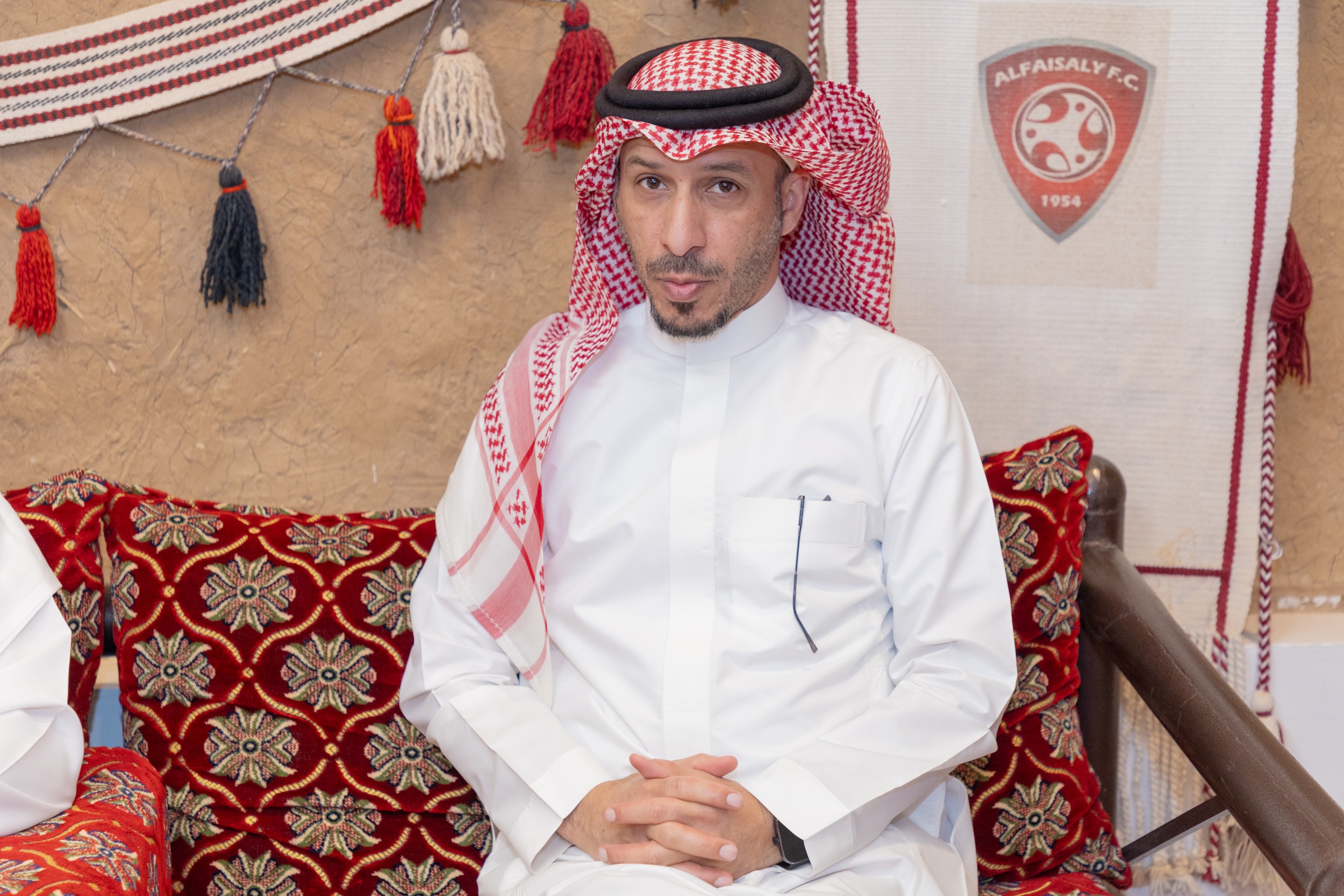 مجلس إدارة الفيحاء يزور نادي الفيصلي