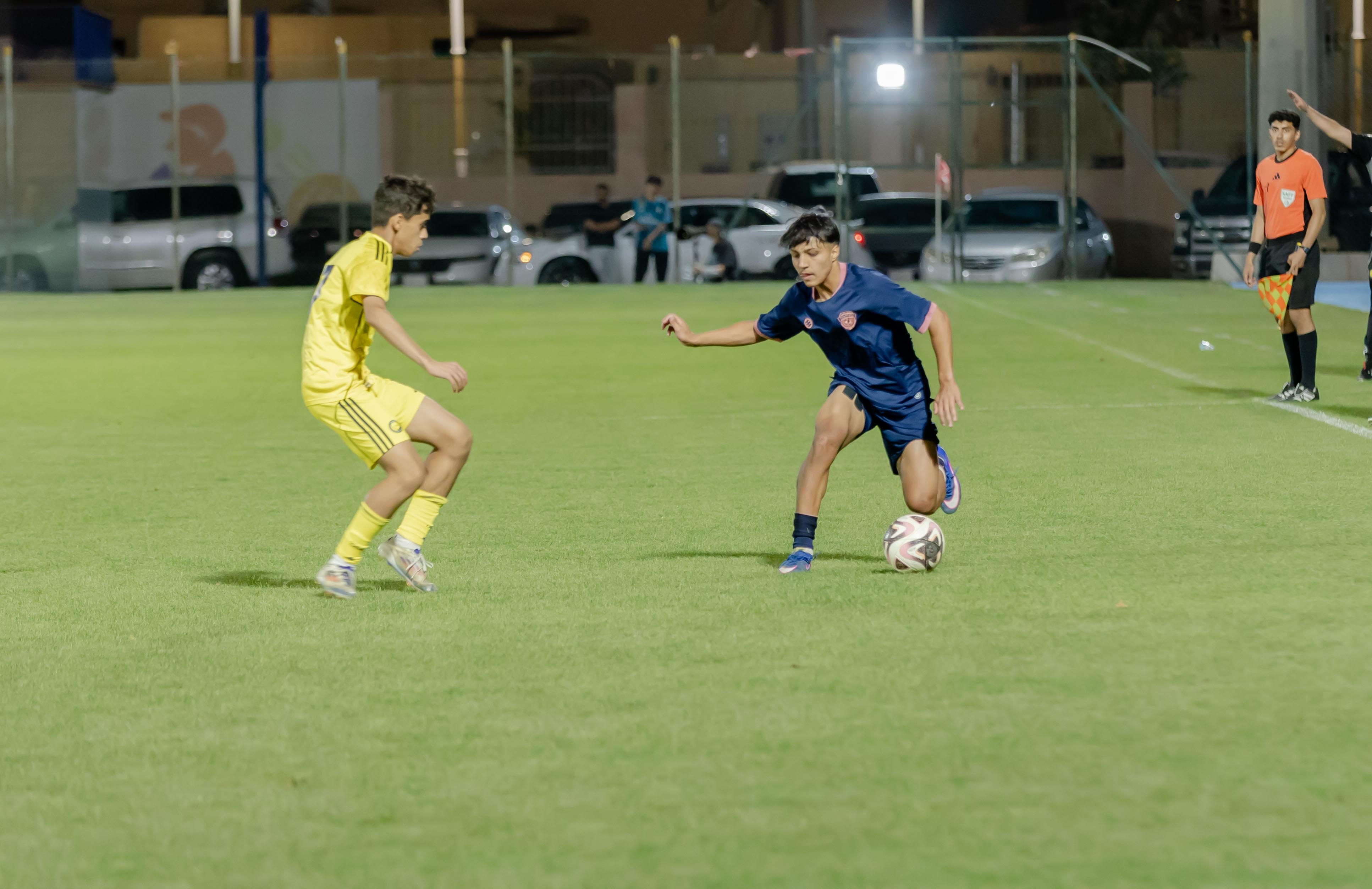 الفيحاء تحت 16 سنة يخسر لقاء نظيره نادي النصر