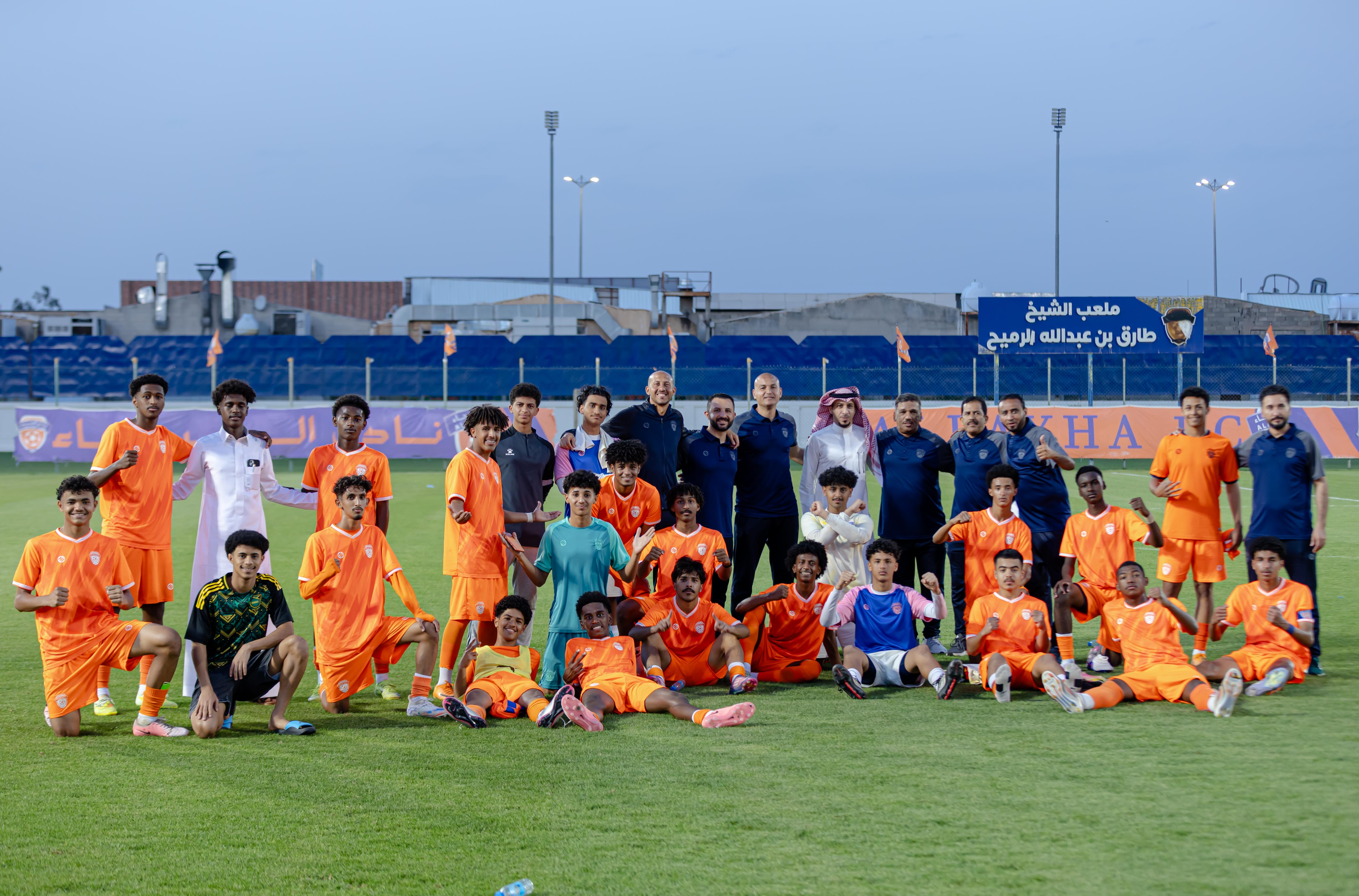 الفيحاء تحت 17 سنة يكسب لقاء نظيرة نادي الريان