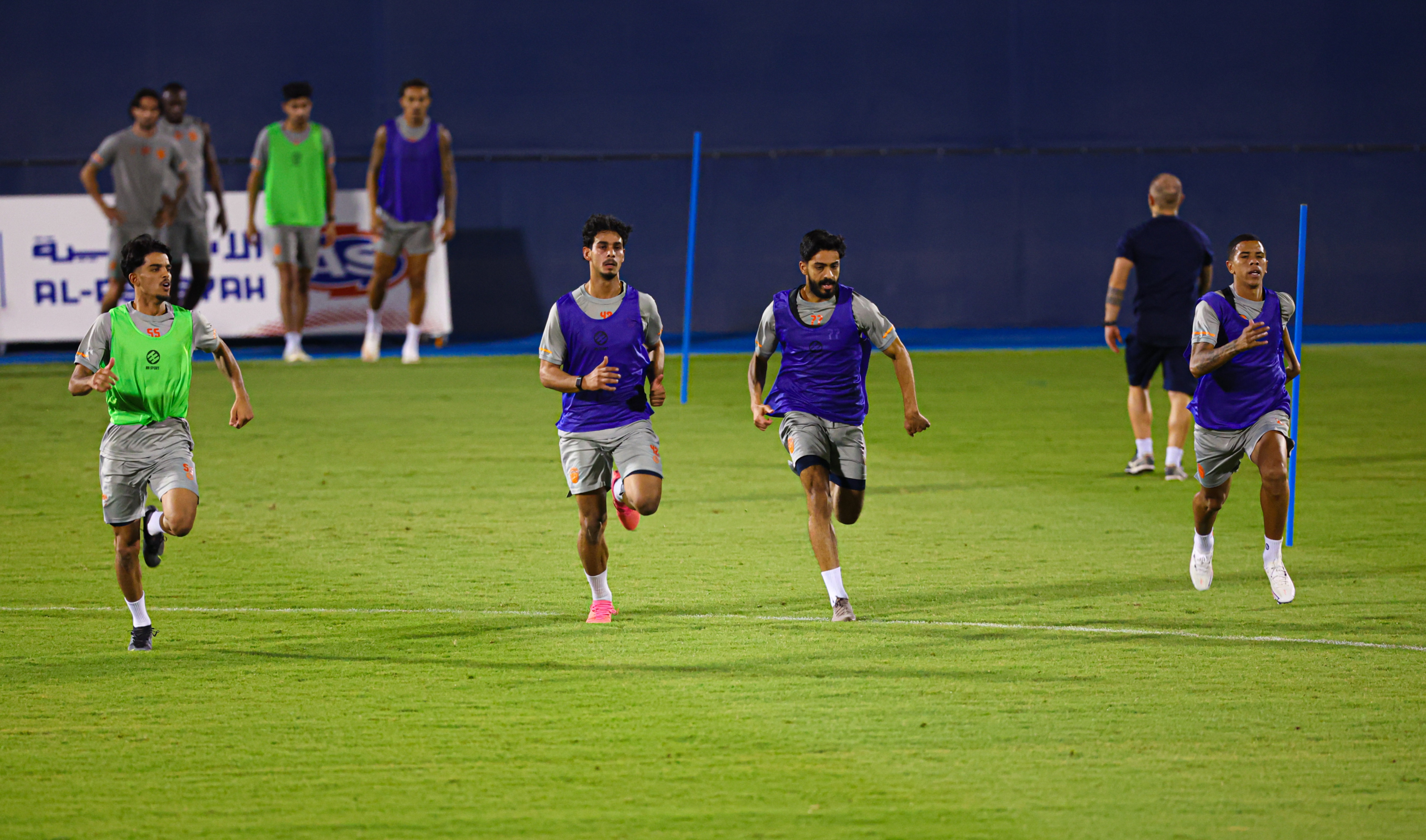 الفيحاء يواصل تدريباته في مقر النادي
