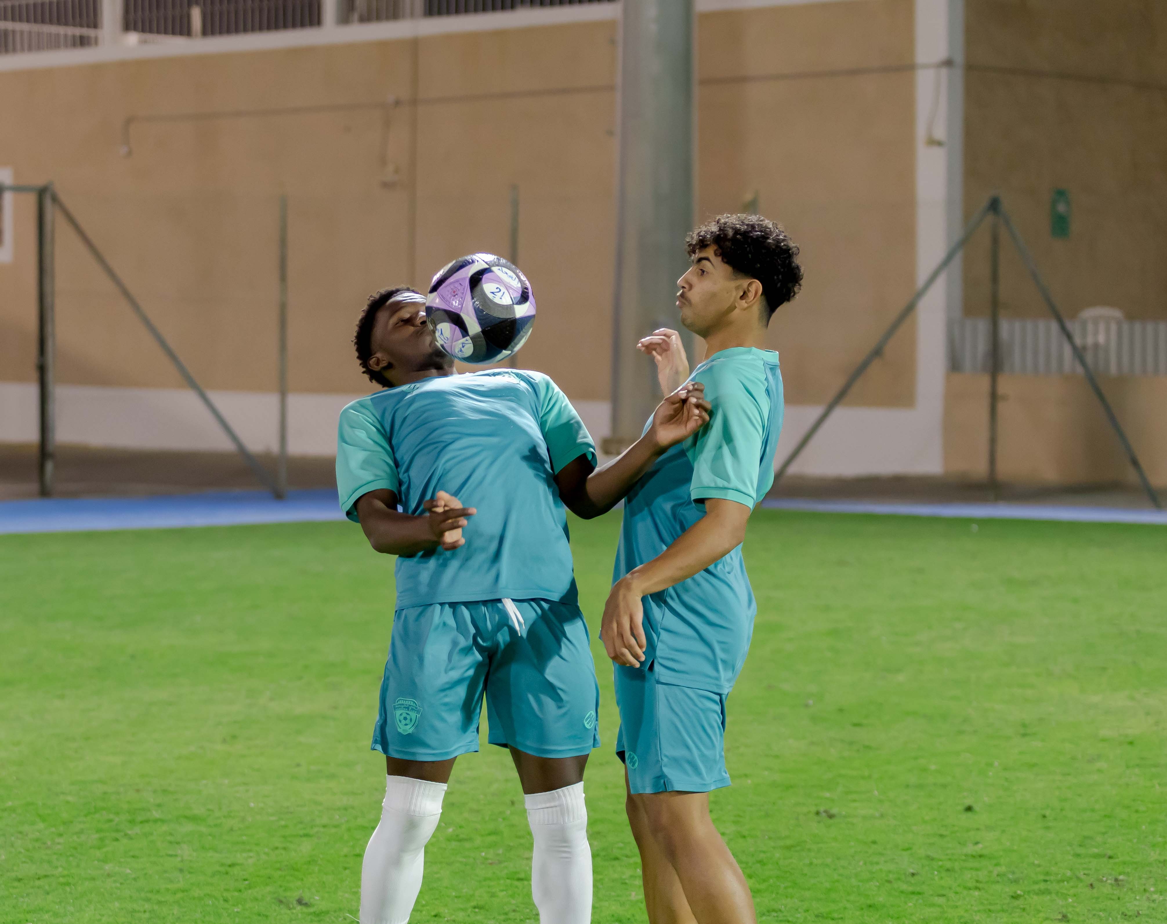 الفيحاء تحت 21 عامًا يُجري تمرينه الرئيس استعدادًا لملاقاة القادسية .