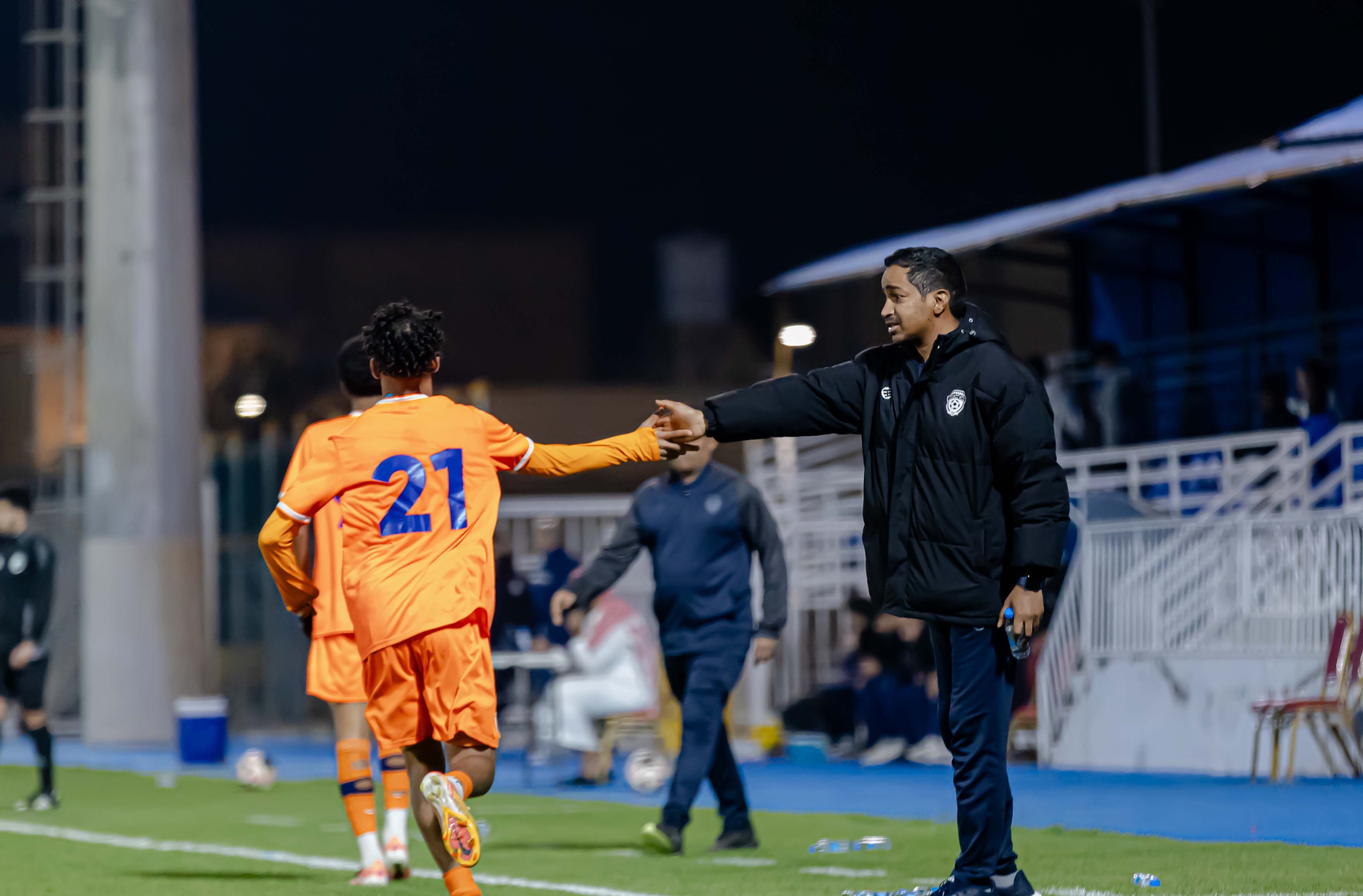 الفيحاء تحت 18 سنة يتعادل ايجابياً مع نظيرة نادي الحزم