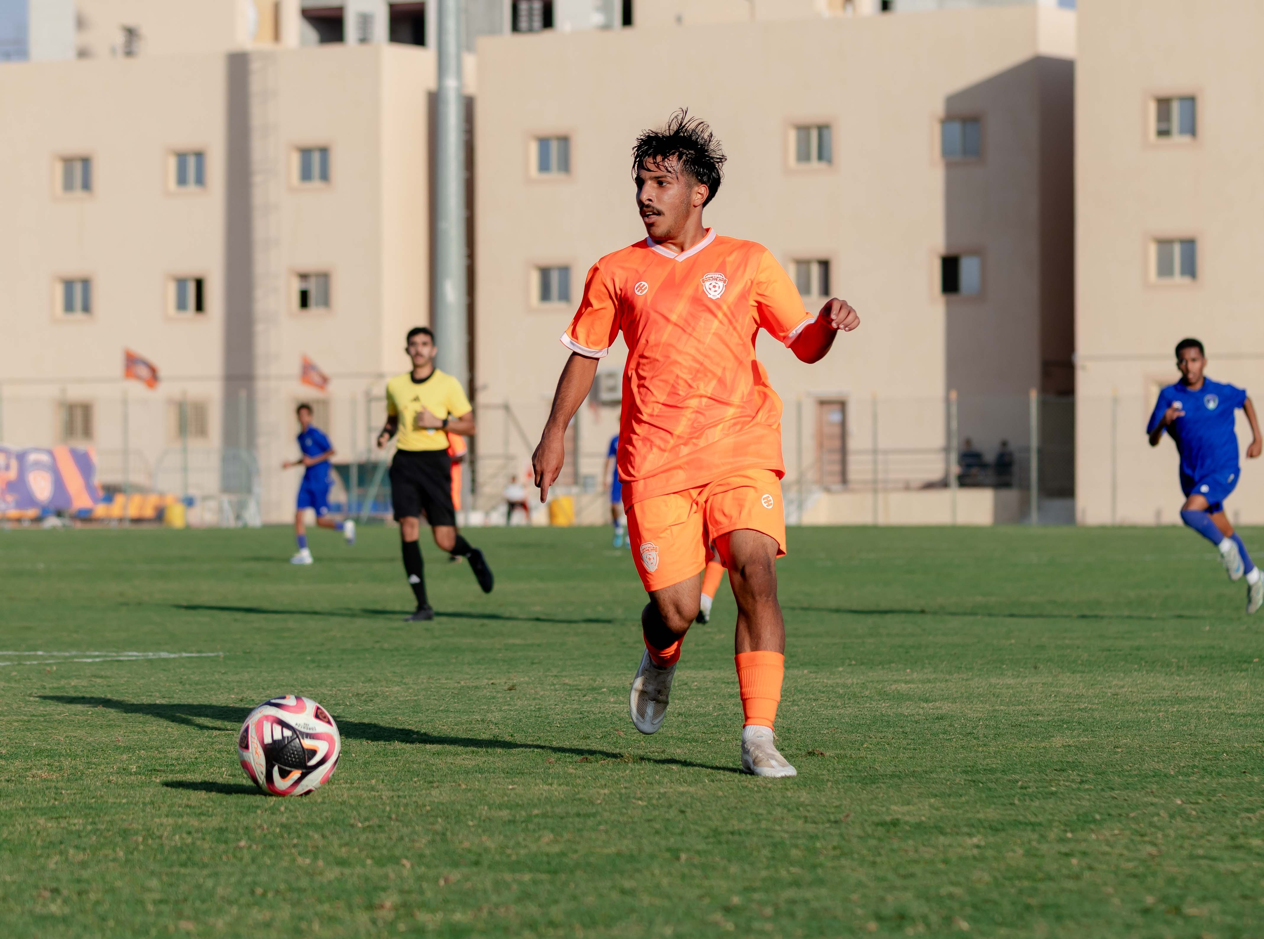 الفيحاء تحت 17 سنة يكسب لقاء نظيره نادي الشعلة بستة أهداف