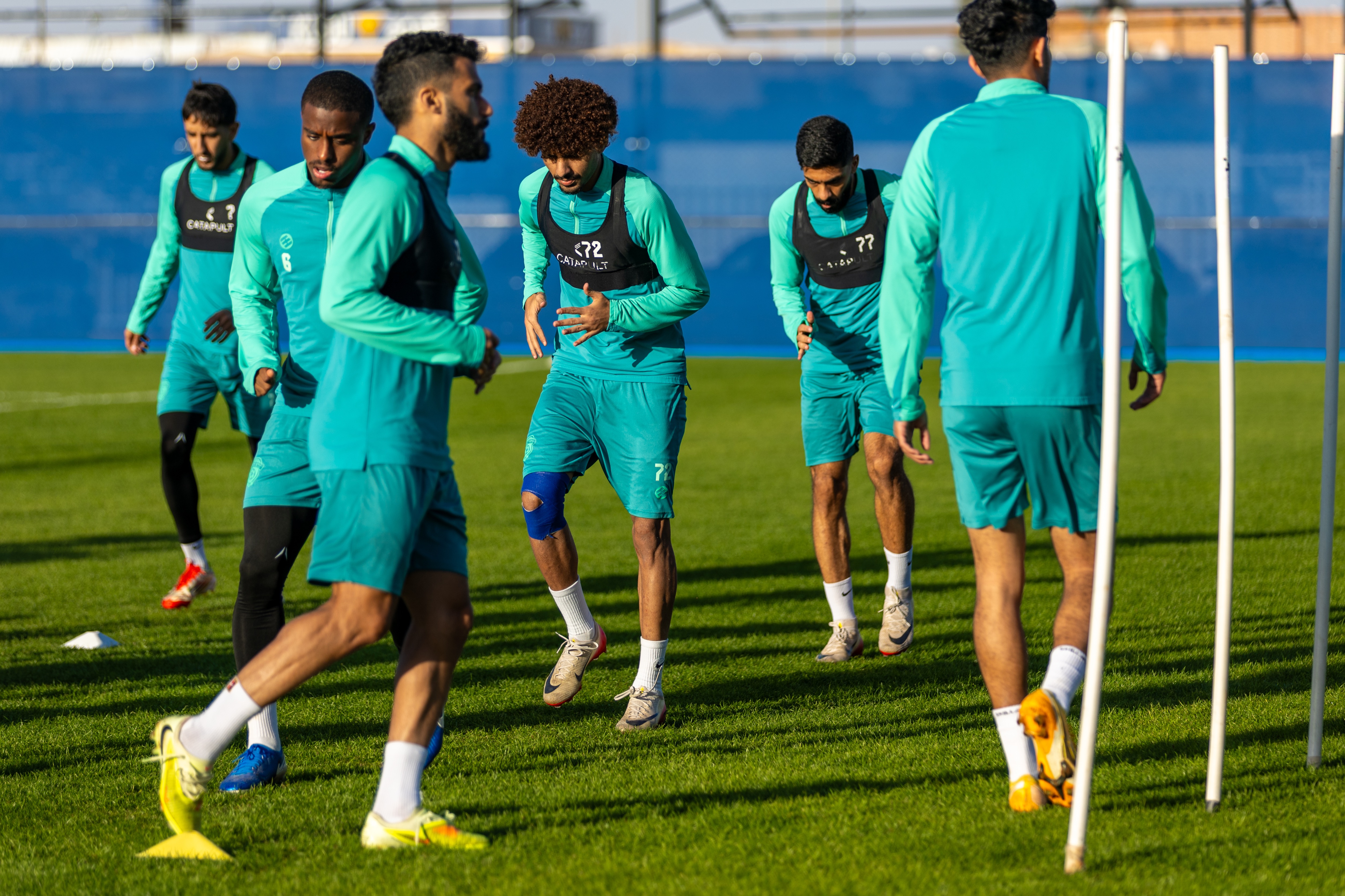 الفيحاء يجري مرانه الرئيس استعداداً لمواجهة الأهلي