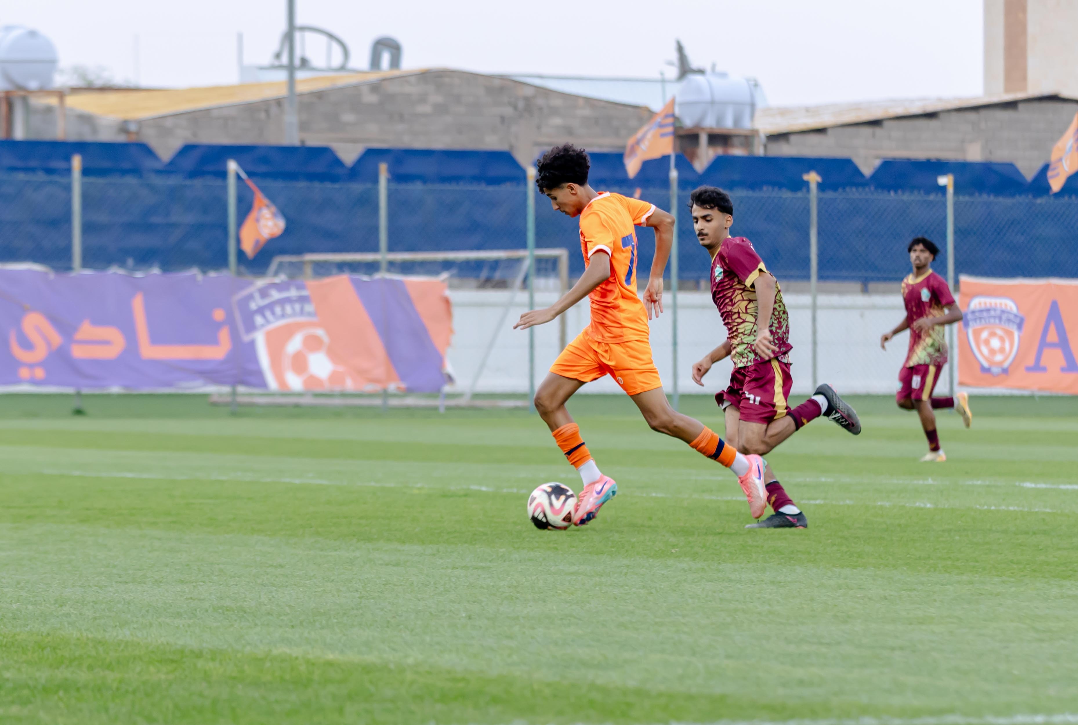 الفيحاء تحت 18 سنة يخسر لقاء نظيرة نادي الوطن