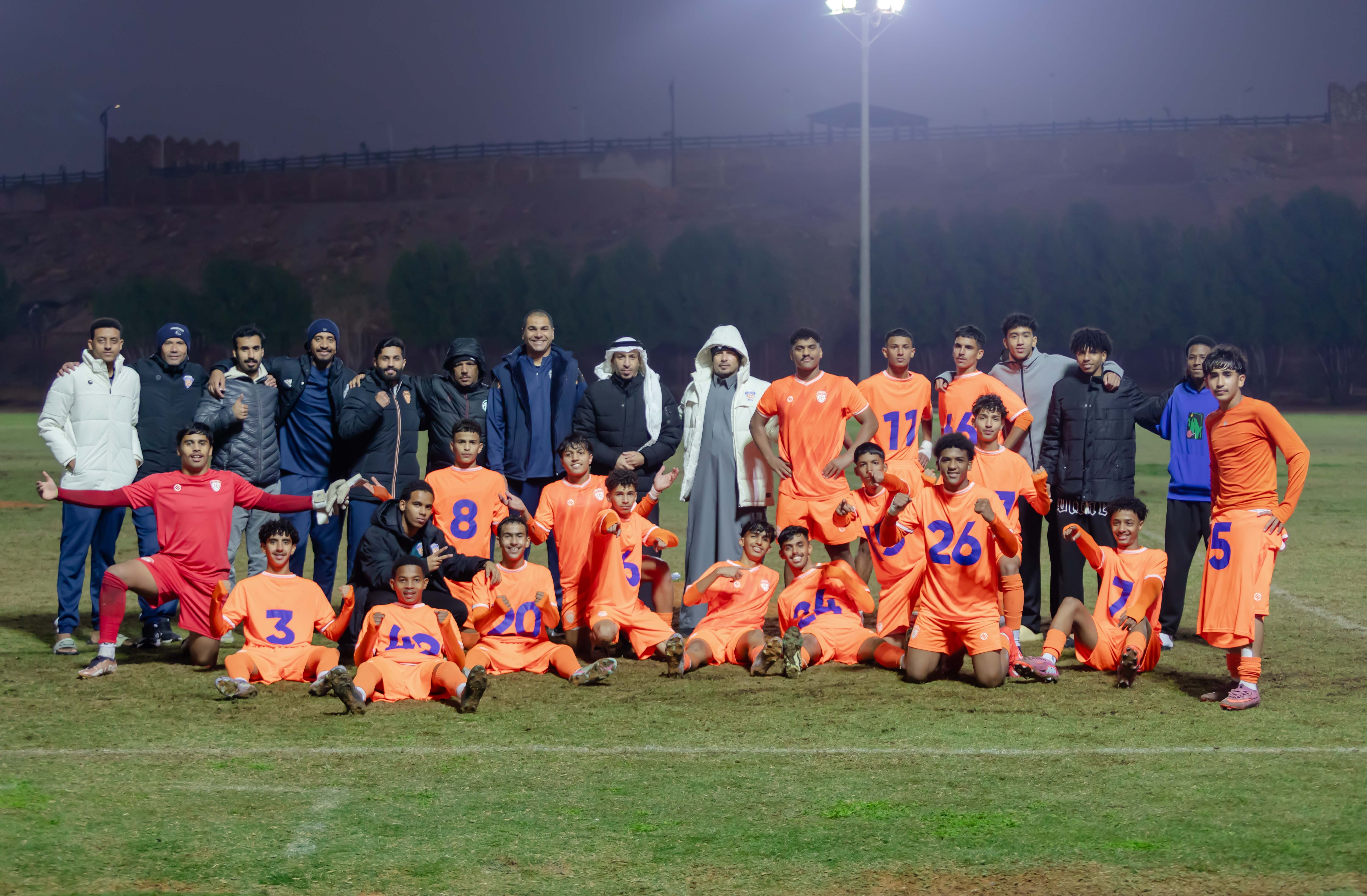 الفيحاء تحت 16 سنة يكسب لقاء نظيره نادي الشباب