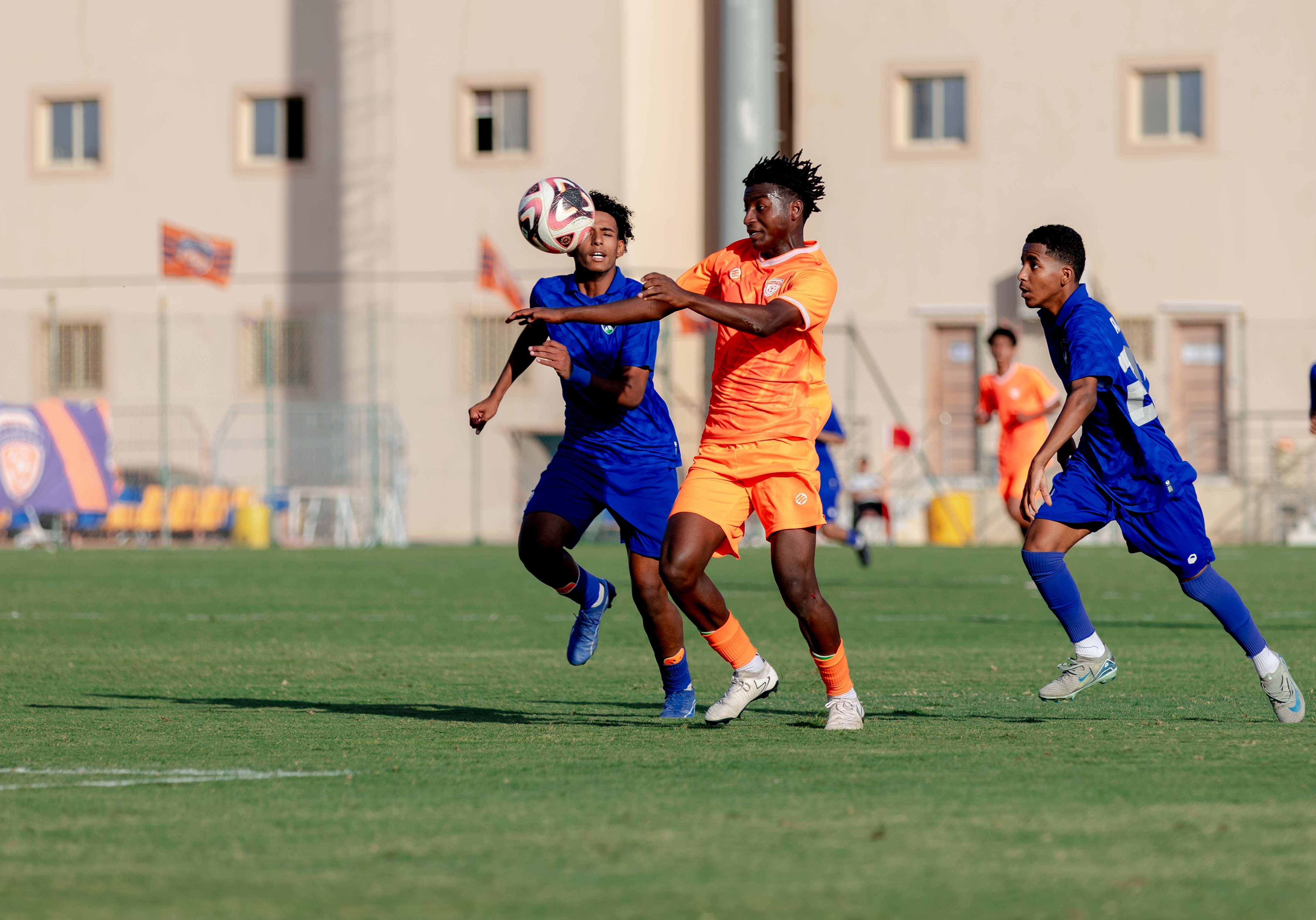 الفيحاء تحت 17 سنة يكسب لقاء نظيره نادي الشعلة بستة أهداف