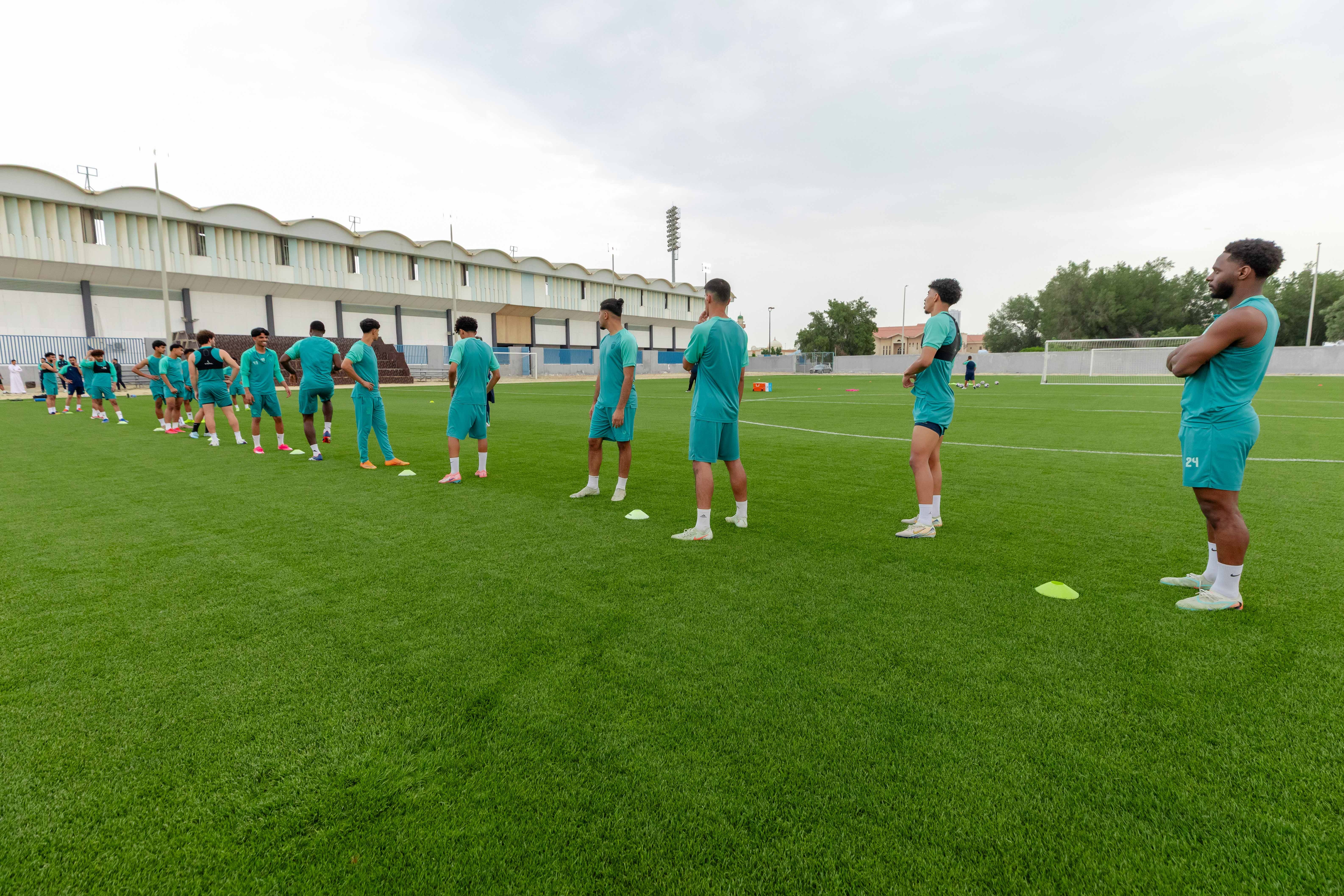الفيحاء تحت 21 عامًا يُجري تمرينه الرئيسي استعدادًا لملاقاة القادسية .