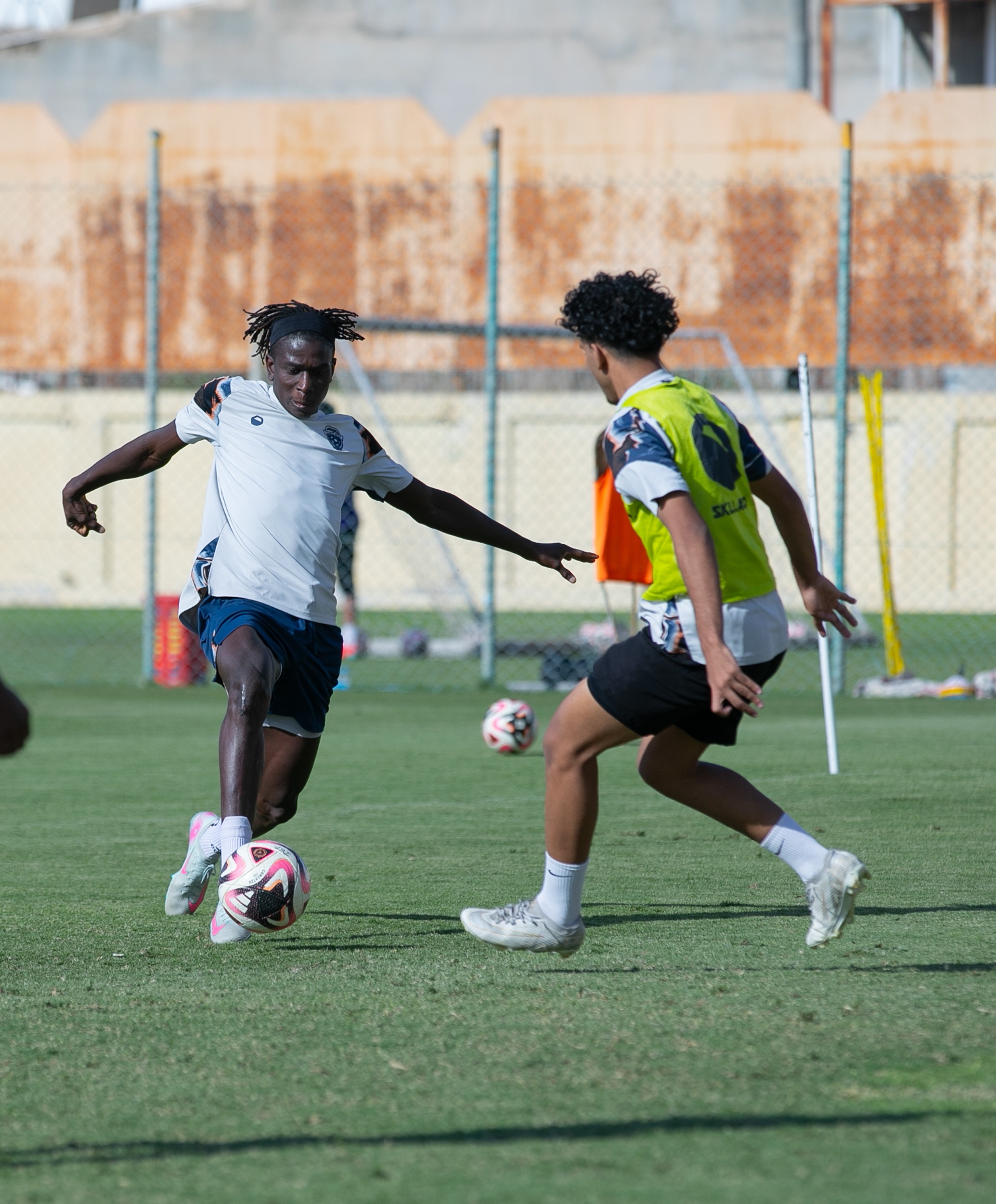 الفيحاء تحت 18 سنة يجري تمرينه الرئيس لمواجهة نظيره نادي النصر