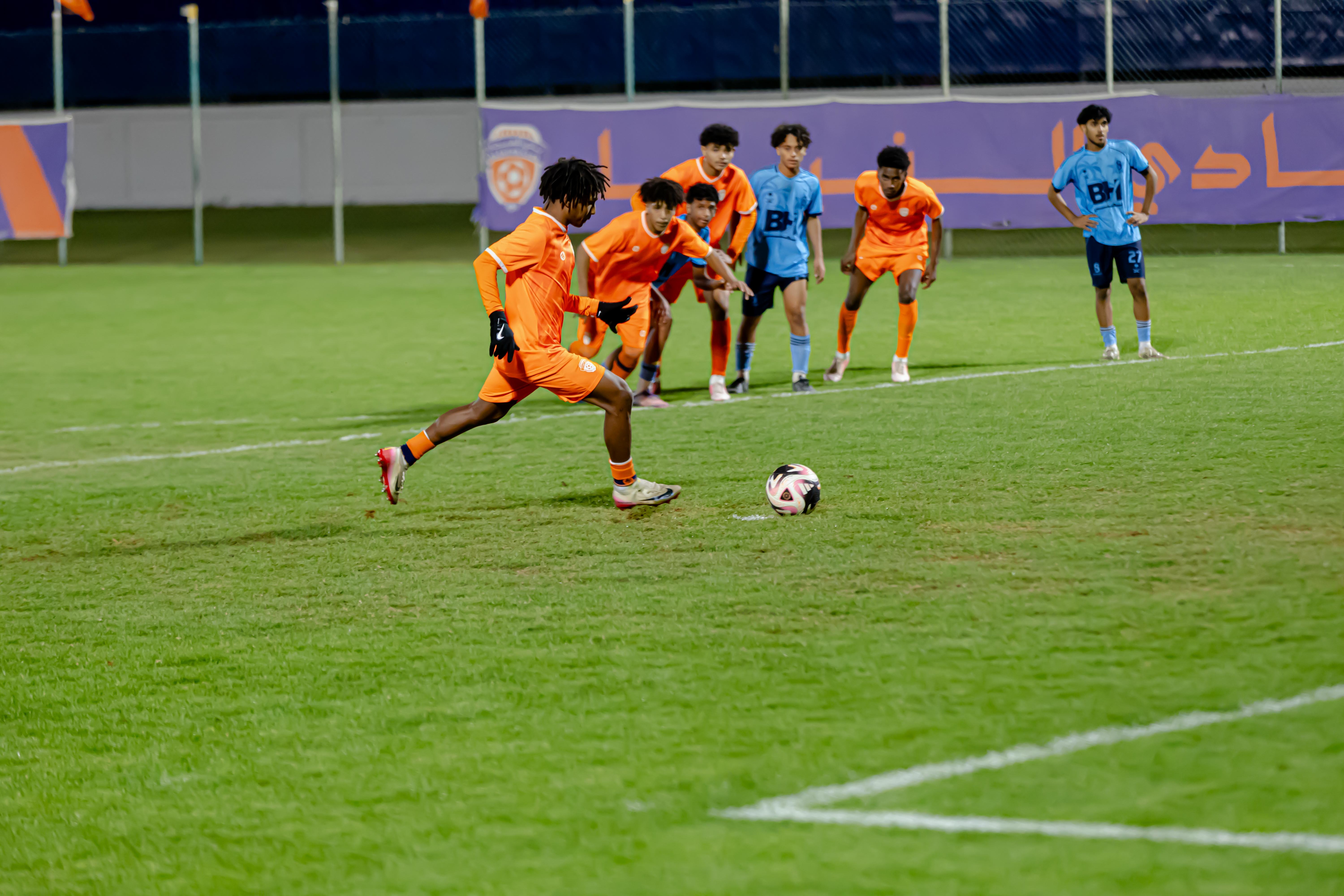 الفيحاء تحت 17 سنة يكسب لقاء نظيرة نادي القنفدة