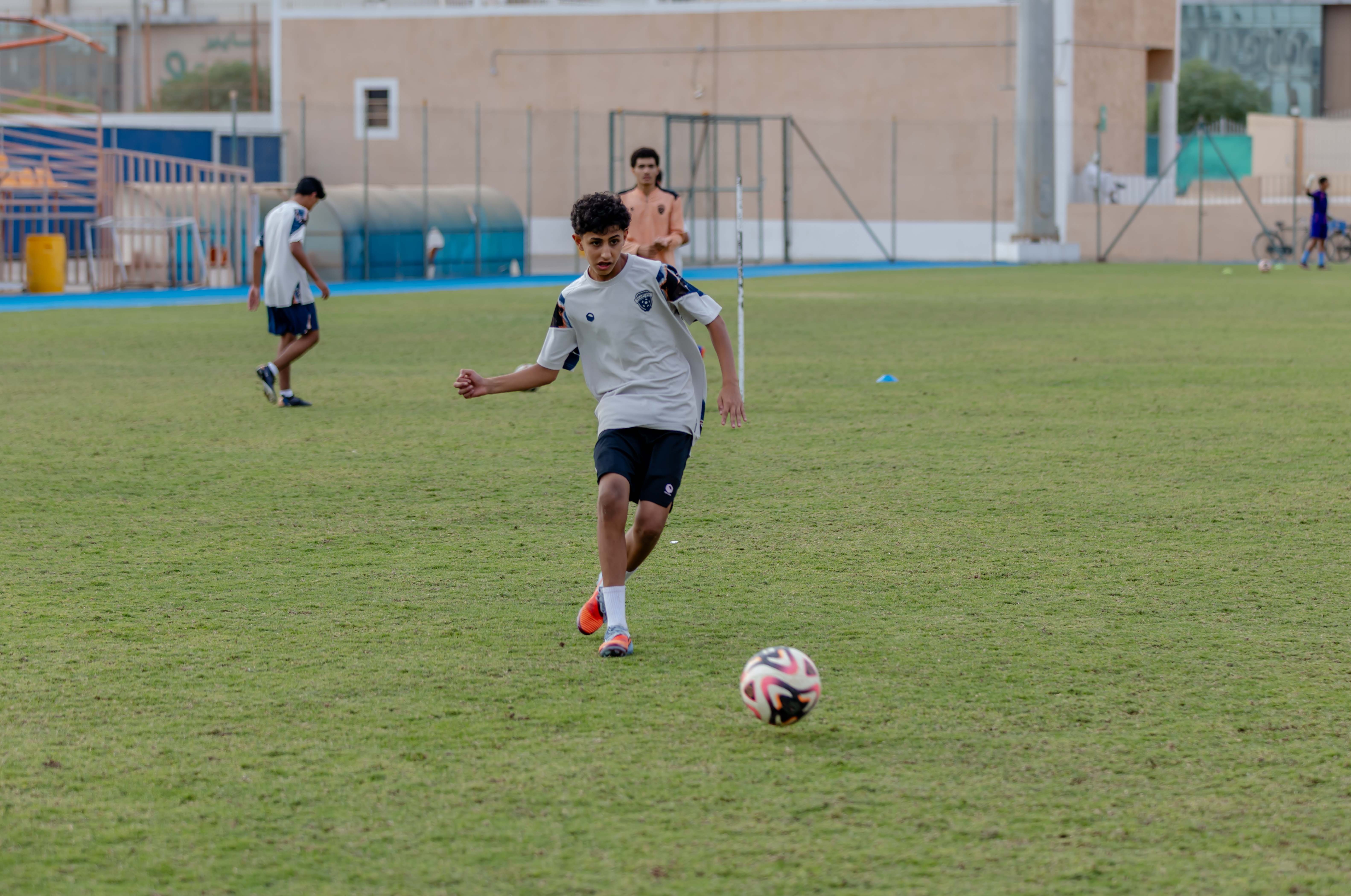 الفيحاء تحت 15 سنة يجري تمرينه الرئيس لمواجهة نظيره نادي الهلال