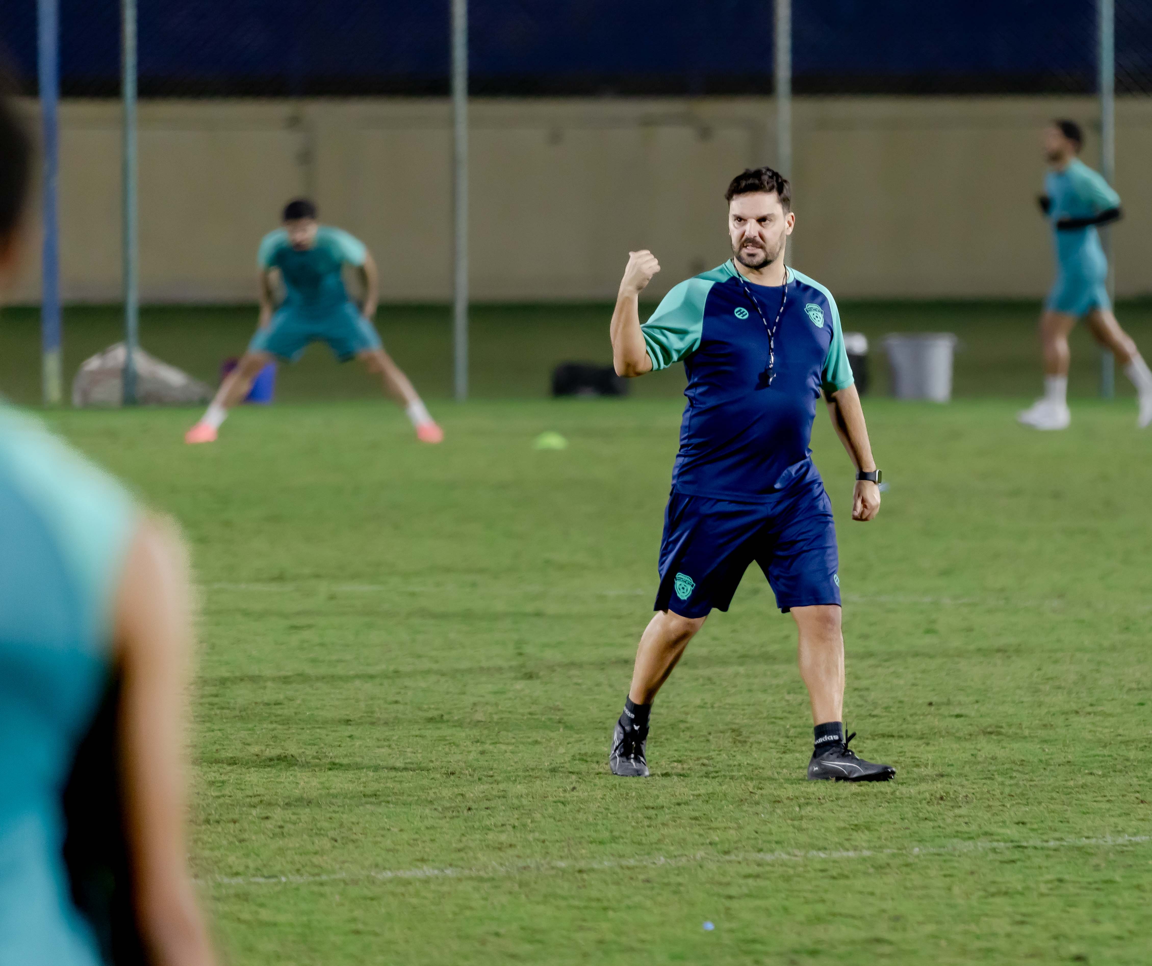 الفيحاء تحت 21 عامًا يُجري تمرينه الرئيس استعدادًا لملاقاة الجبلين .