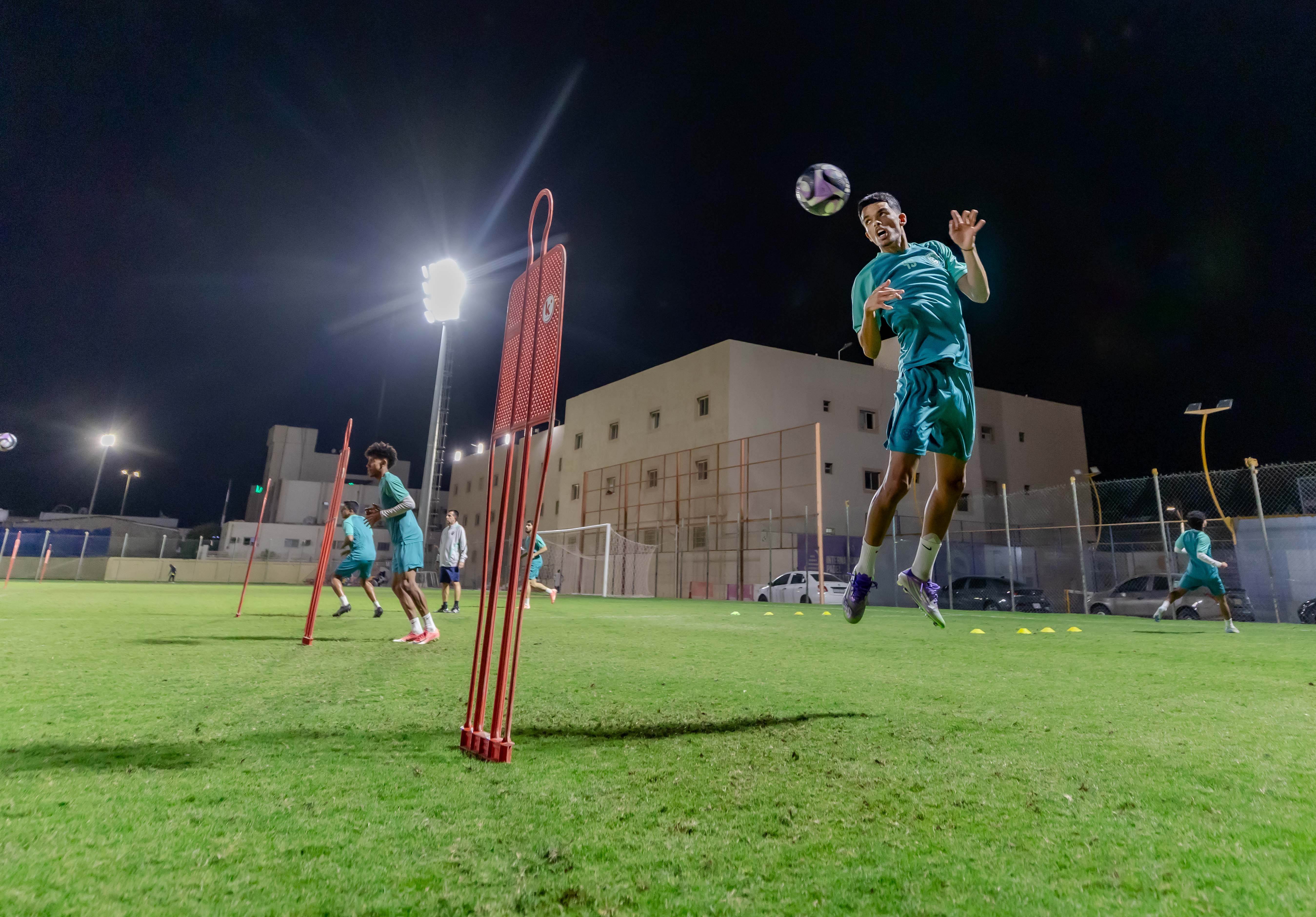 الفيحاء تحت 21 عامًا يُجري تمرينه الرئيس استعدادًا لملاقاة الجبلين .