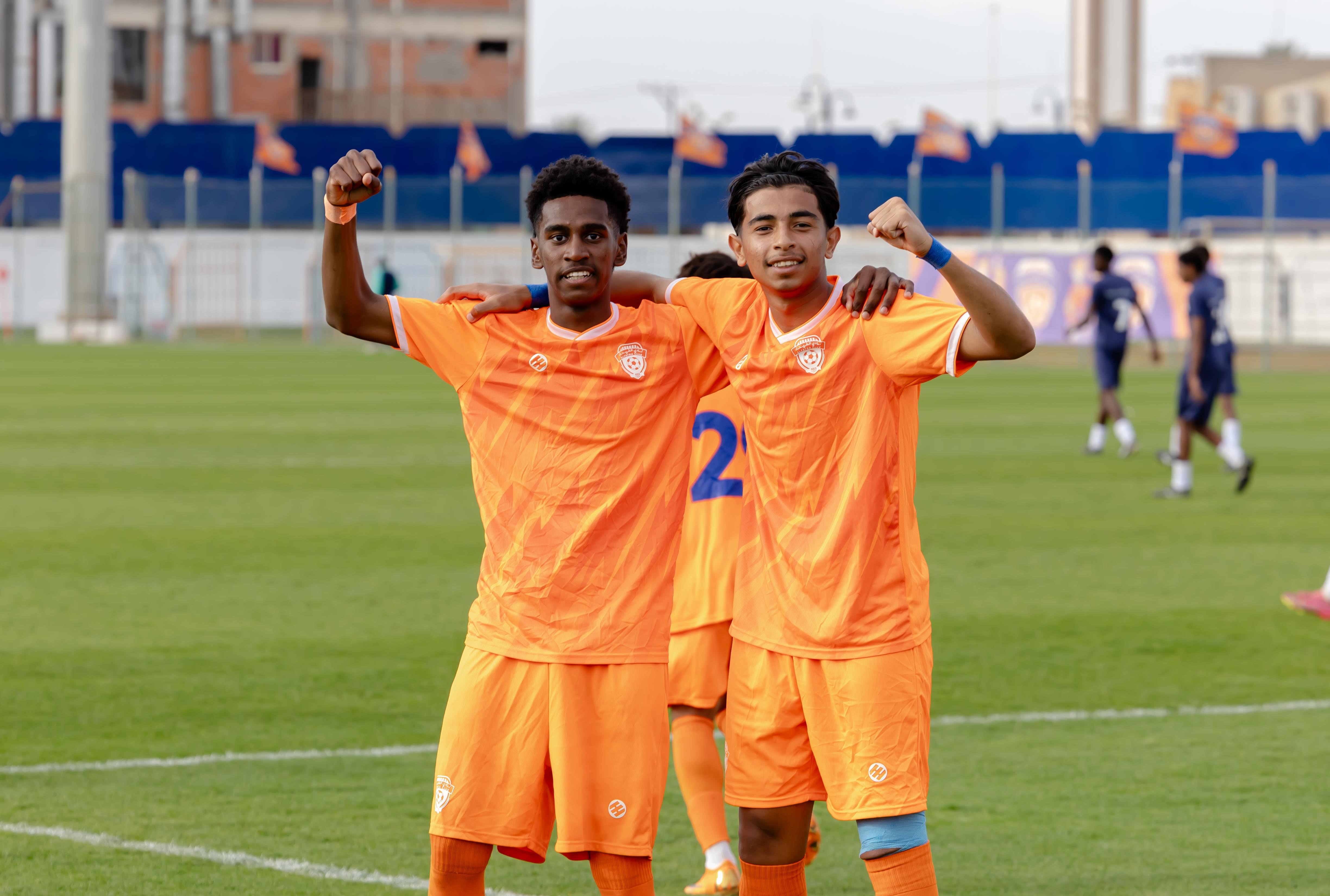 الفيحاء تحت 17 سنة يكسب لقاء نظيرة نادي الامجاد