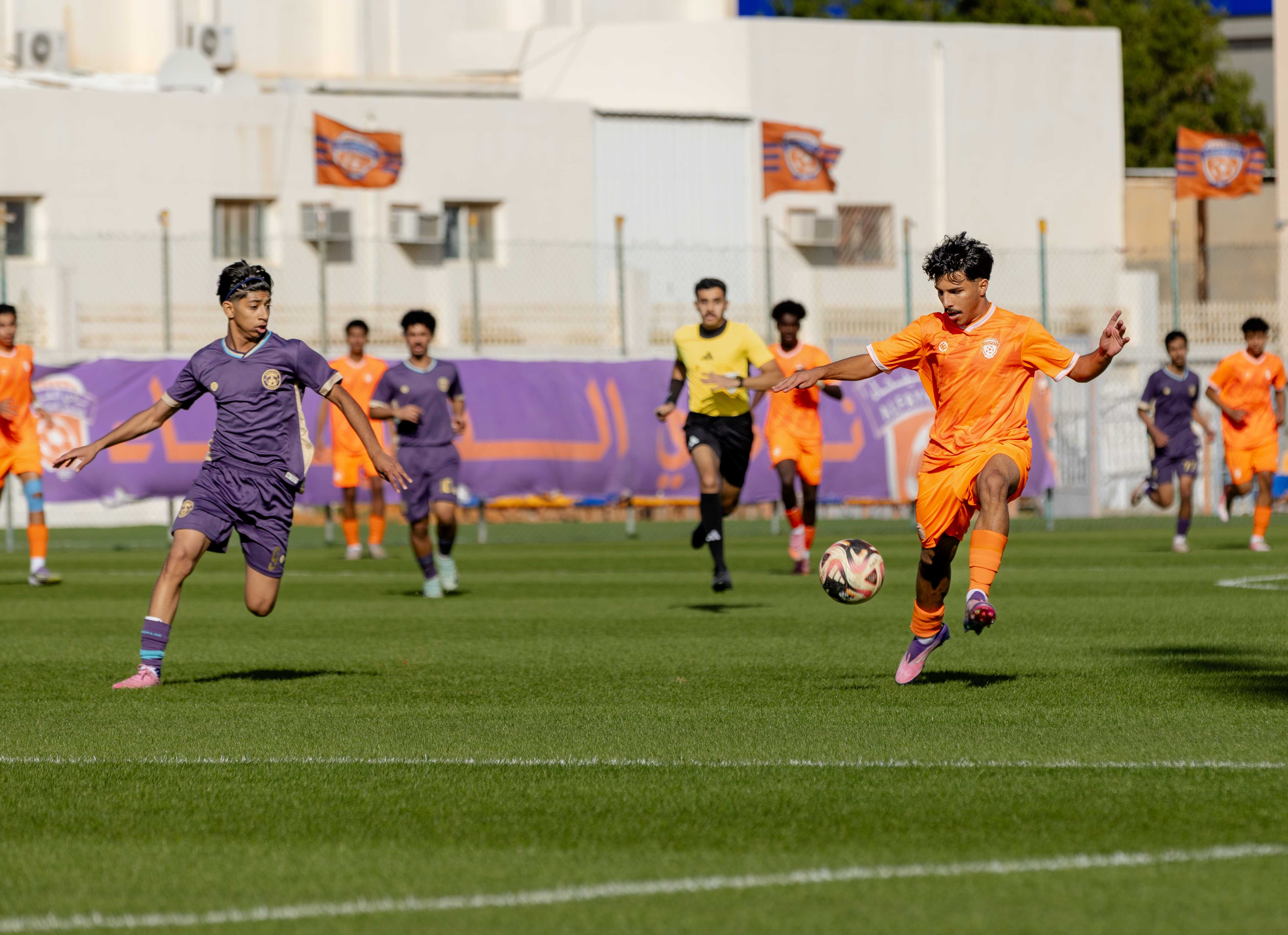 الفيحاء تحت 17 سنة يتعادل سلبياً أمام  نظيره نادي العدالة