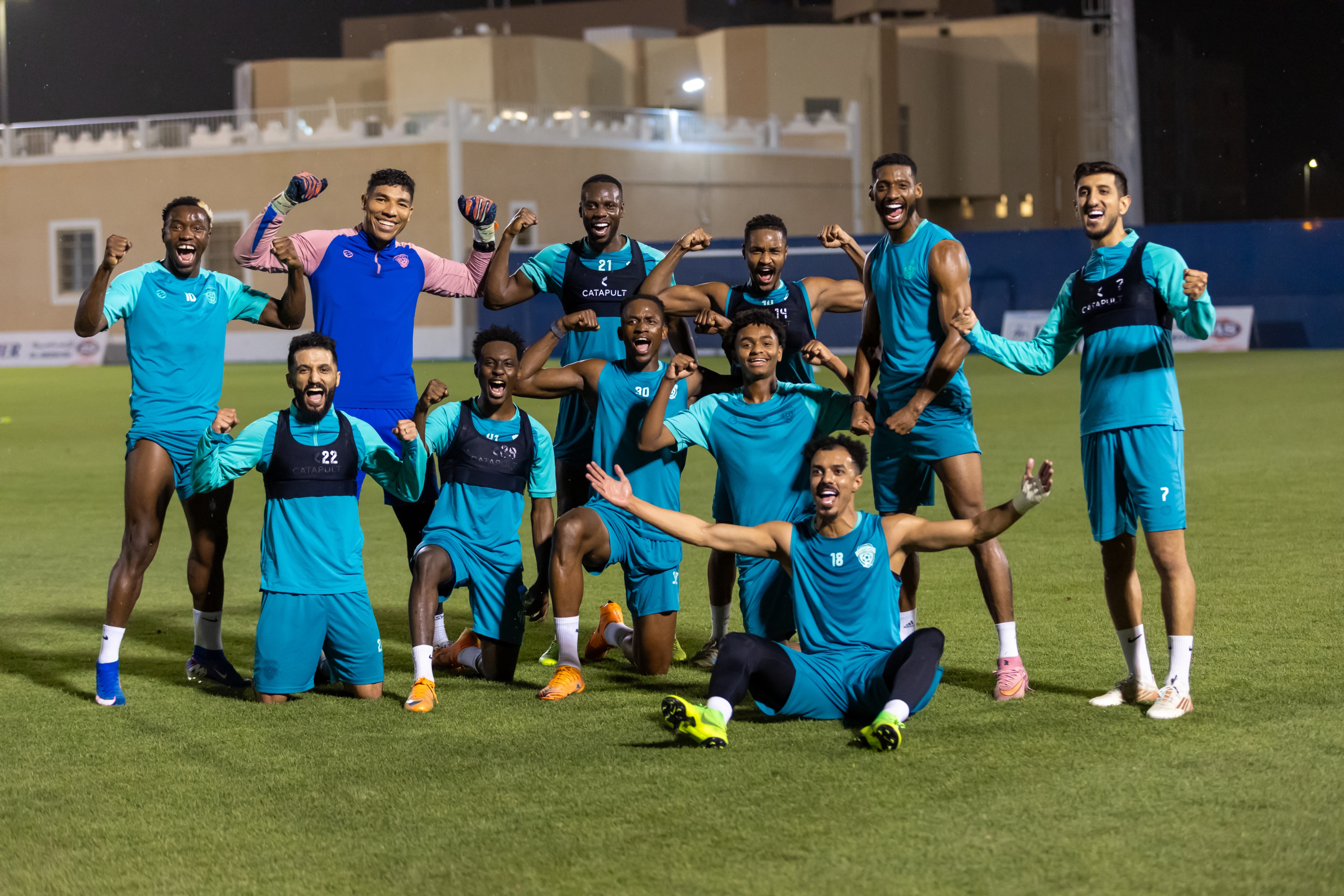 الفيحاء يجري مرانه الاخير قبل ودية الهلال