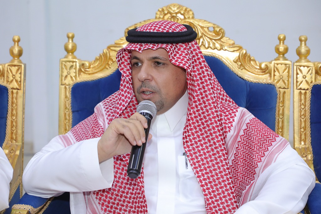 وسط حضور كبير من أهالي المجمعة ومحبي النادي الفيحاء يقيم حفل المعايدة السنوي