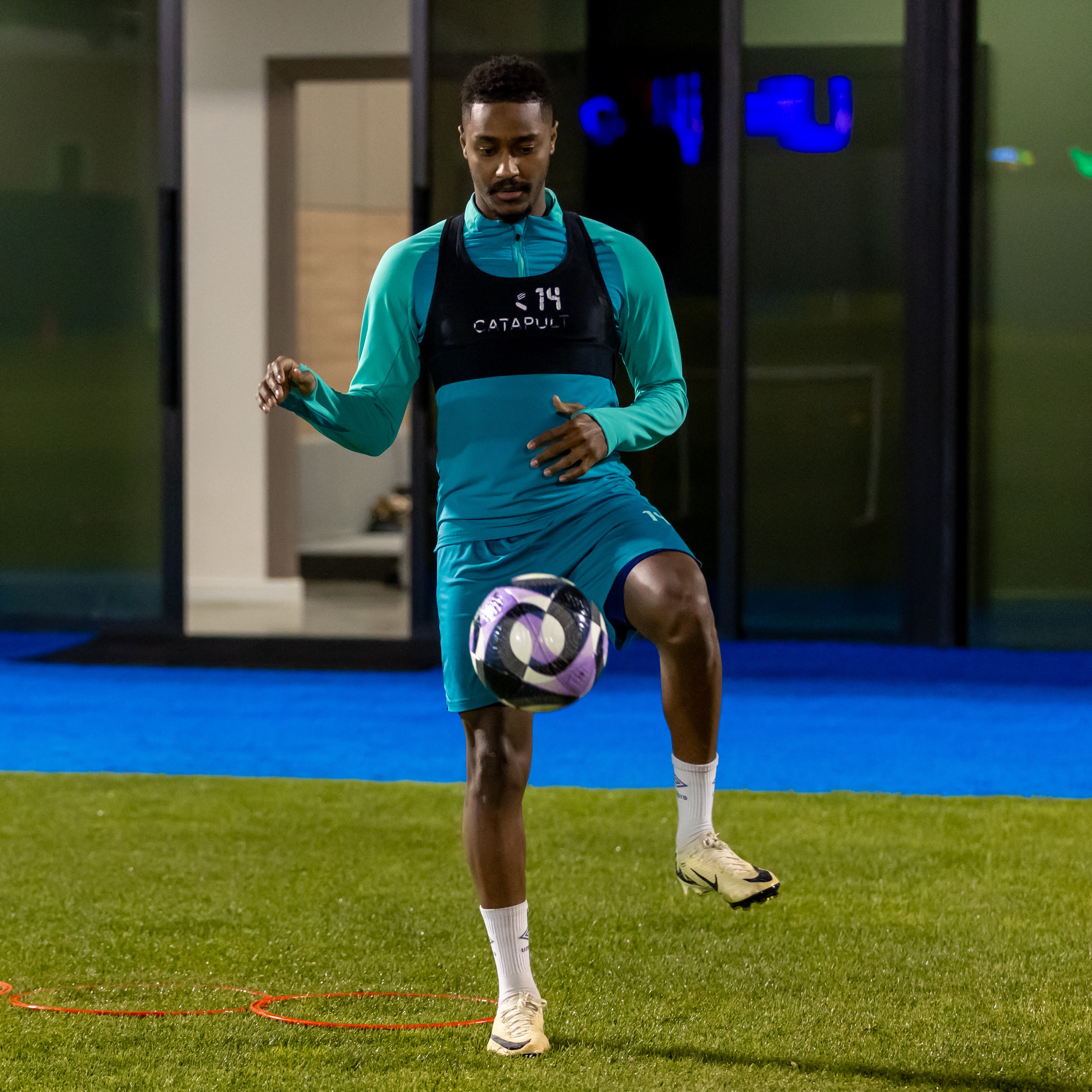 الفيحاء يجري حصة تدريبية مسائية اليوم الخميس