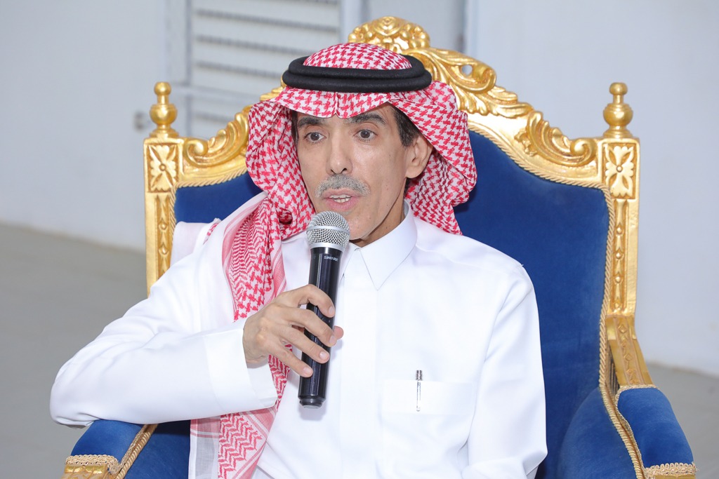 وسط حضور كبير من أهالي المجمعة ومحبي النادي الفيحاء يقيم حفل المعايدة السنوي