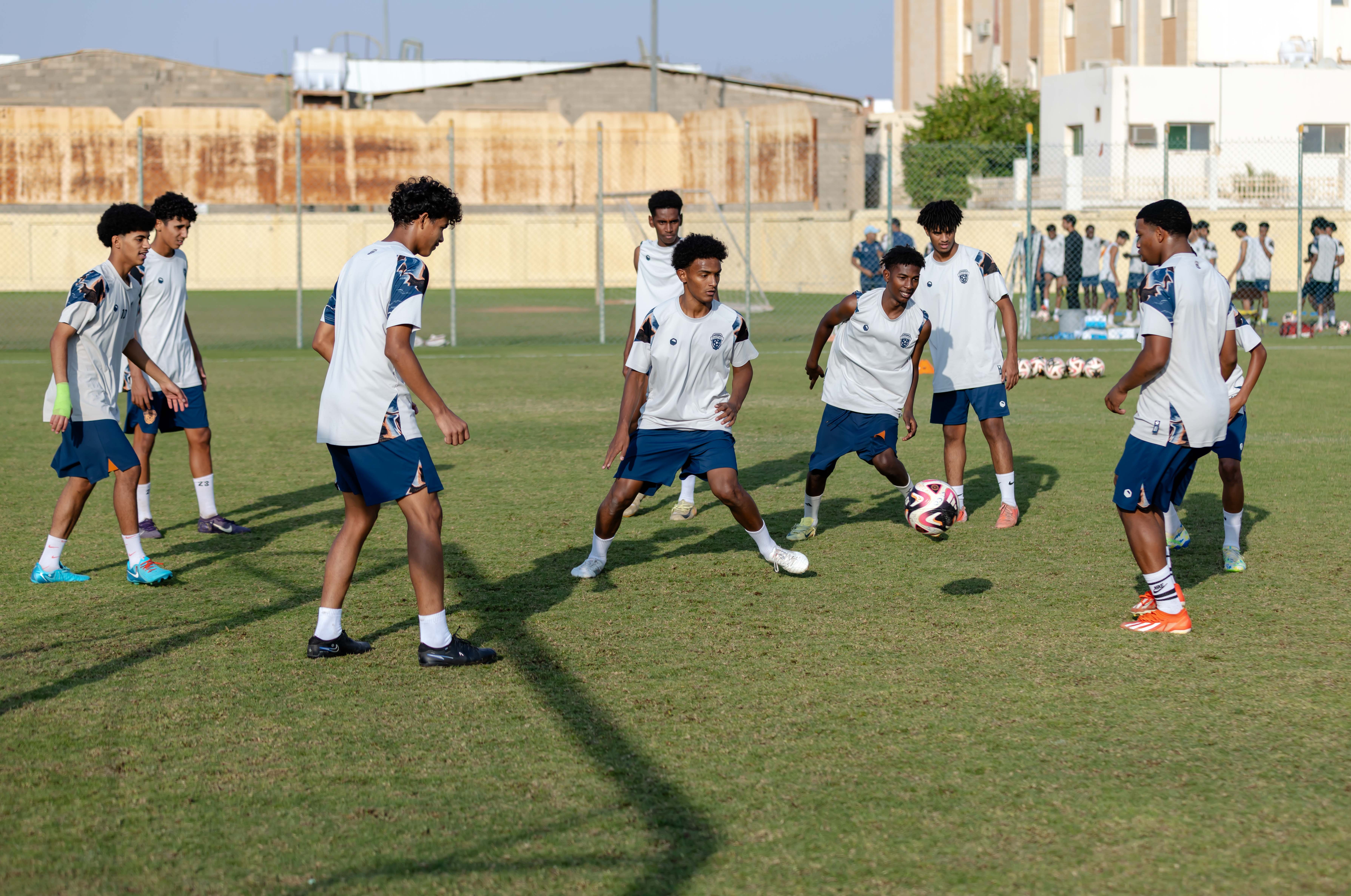 الفيحاء تحت 17 سنة يواصل تحضيراته لمواجهة نظيره نادي هجر لمواجهة هجر