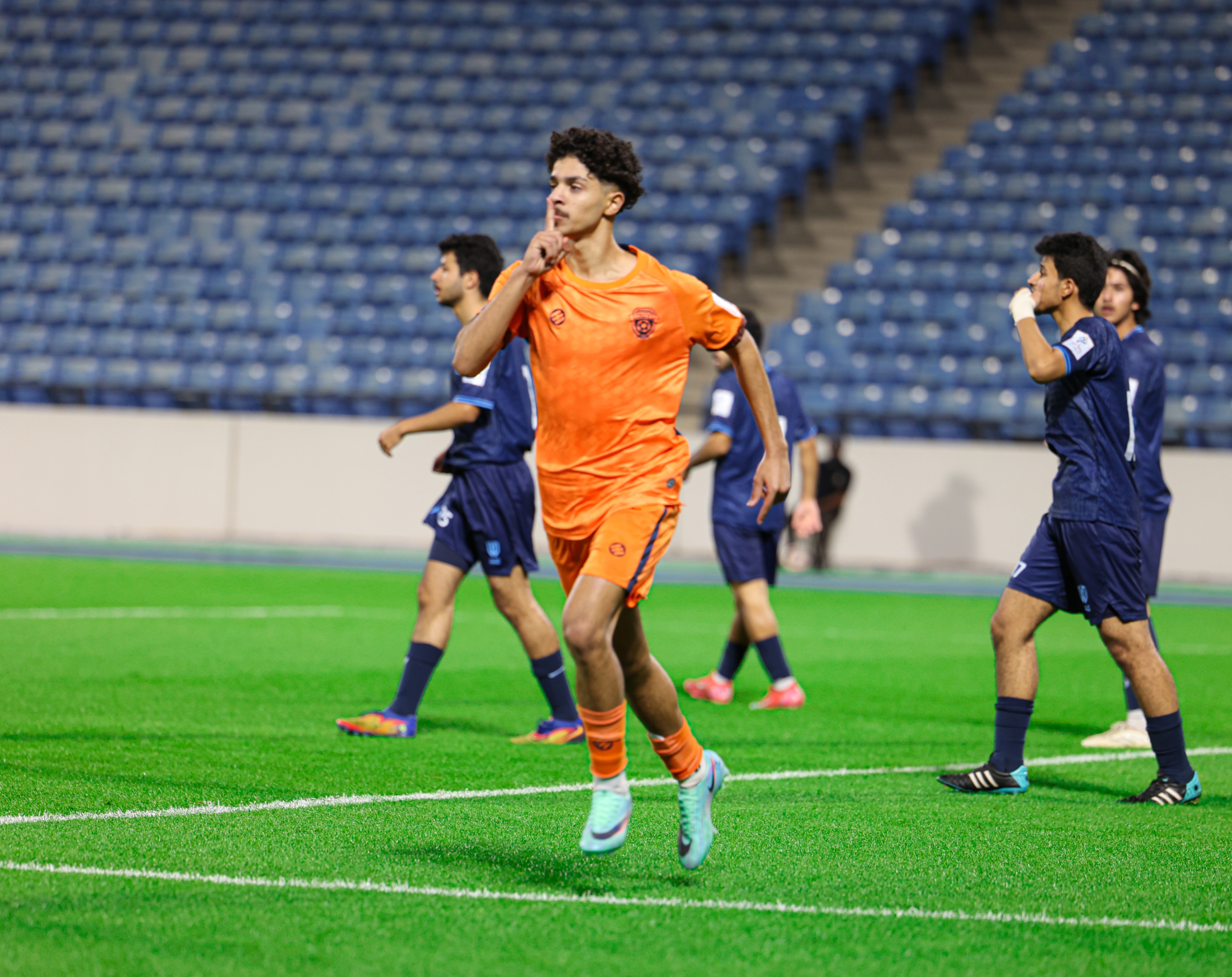 الفيحاء‬⁩ تحت 21 عامًا يكسب مواجهة الأخدود بثلاثة أهداف ضمن الجولة الثامنة من ⁧‫دوري جوي للنخبة