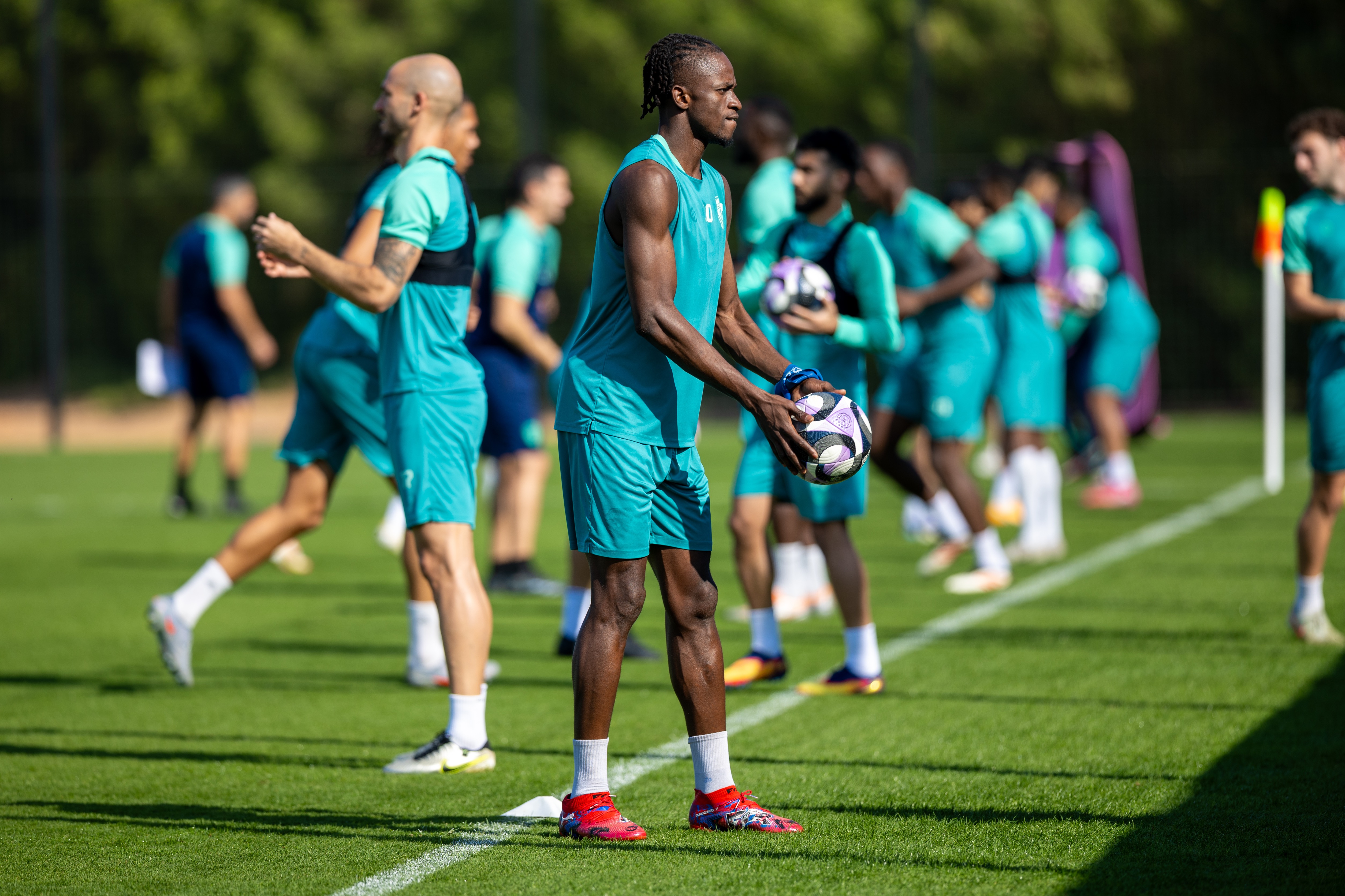 بحصتين صباحية ومسائية، الفيحاء يختتم استعداداته للبطائح الإماراتي