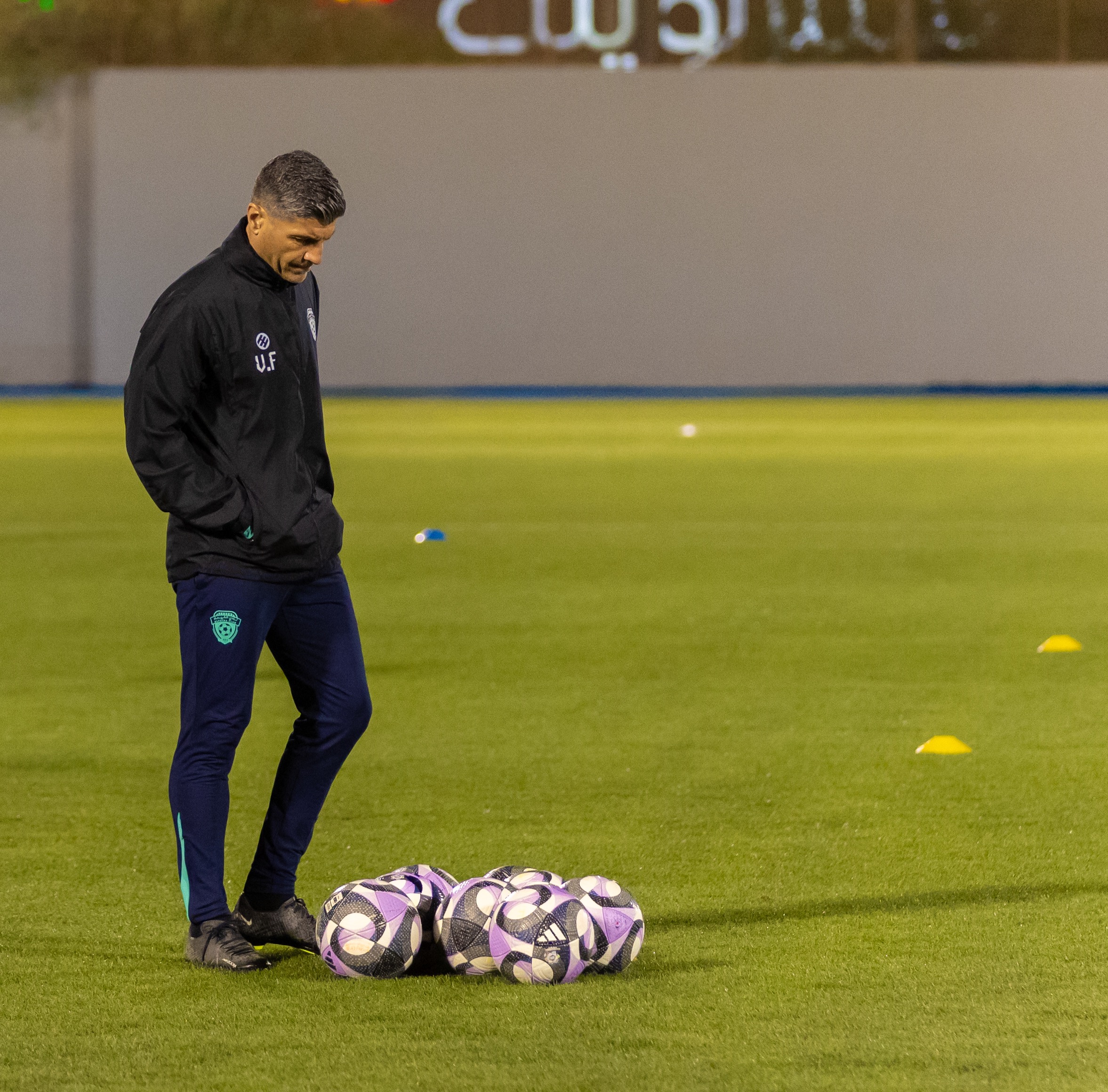 الفيحاء يجري مرانه الرئيس استعداداً لمواجهة الإتفاق