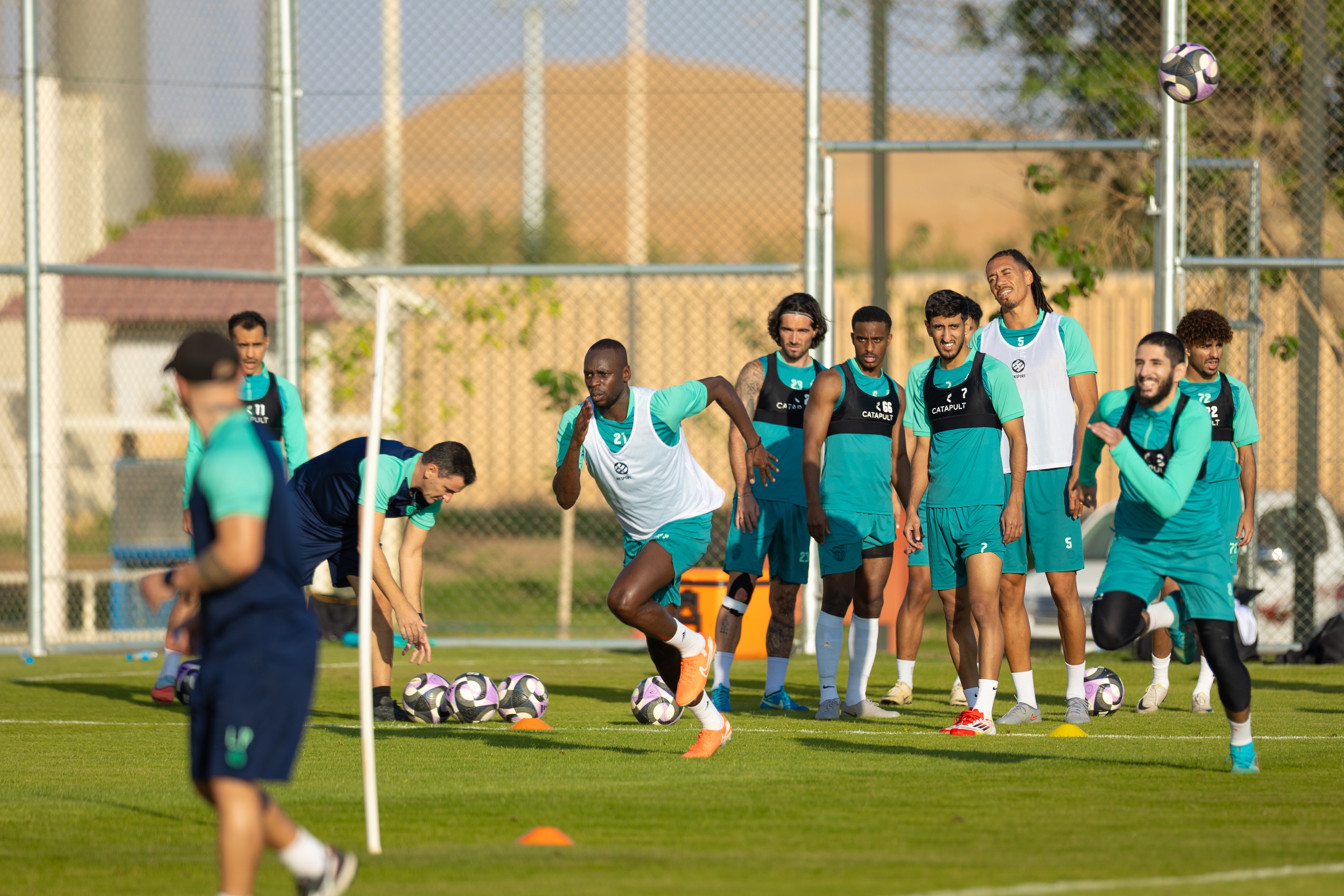 الفيحاء يجري مرانه الرئيس استعداداً لمواجهة الإتفاق