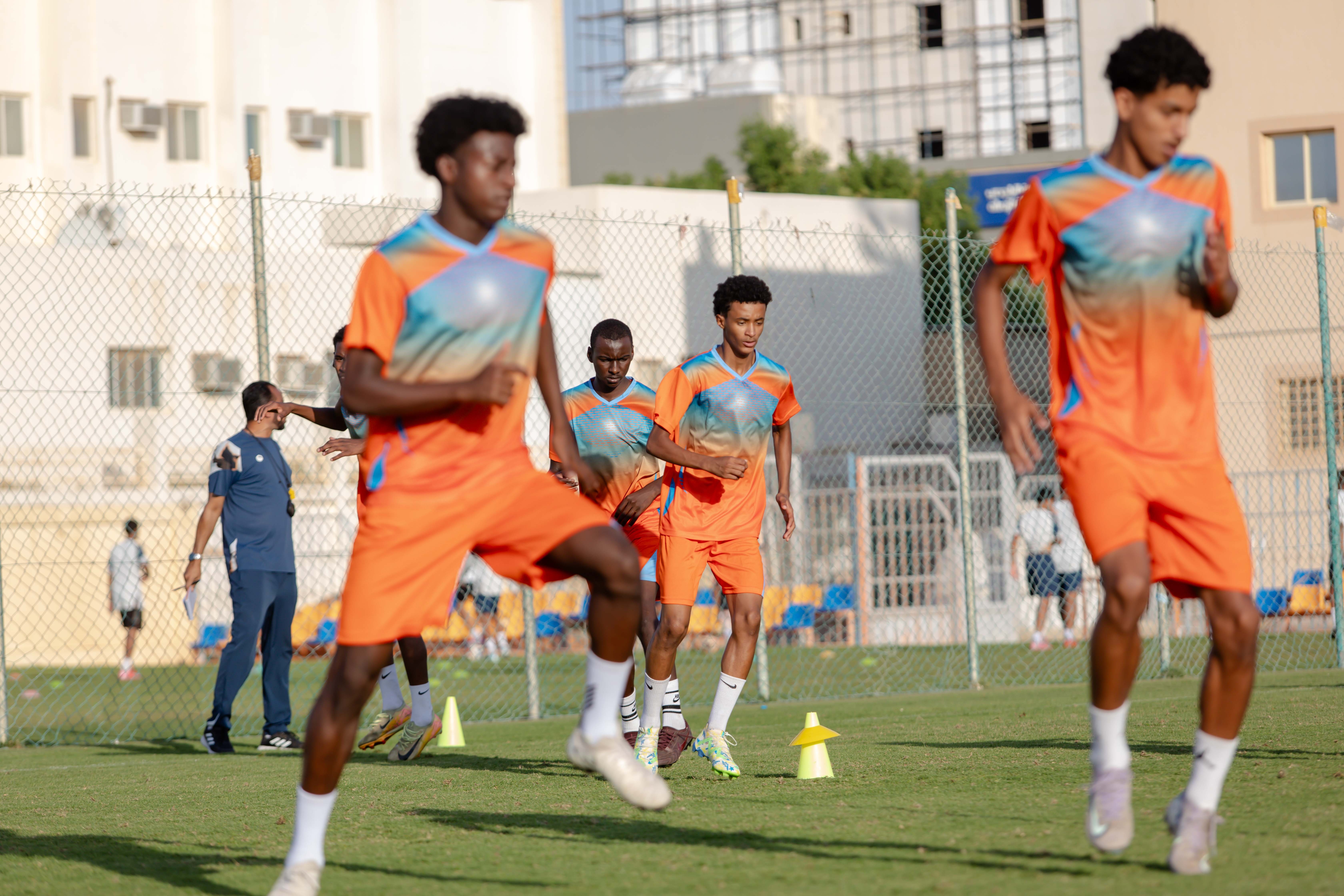 الفيحاء تحت 17 سنة يجري تمرينه الرئيس لمواجهة نظيره نادي الانصار