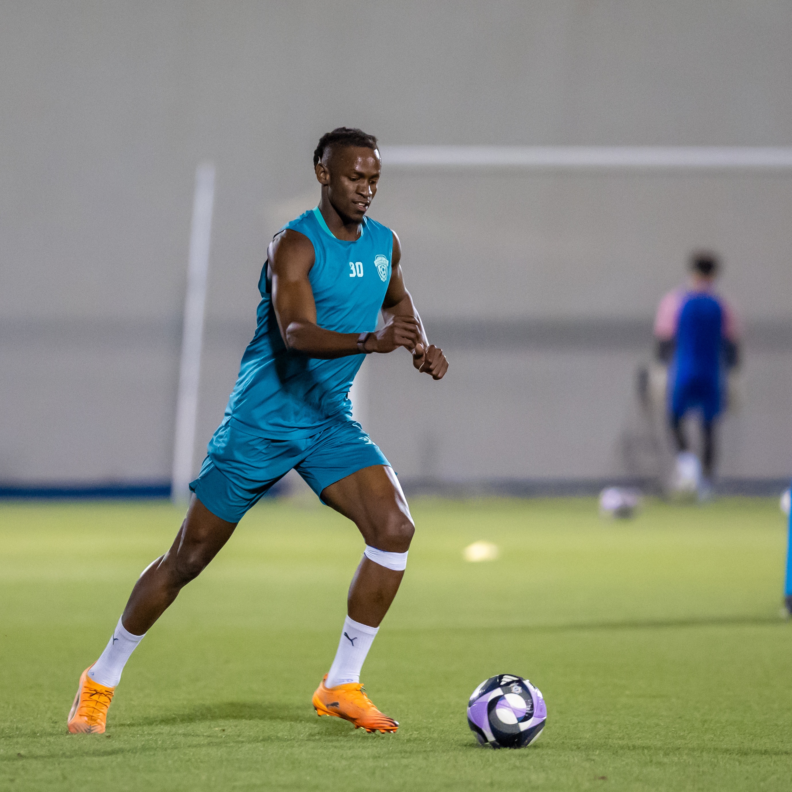 الفيحاء يجري مرانه الاخير قبل ودية الهلال